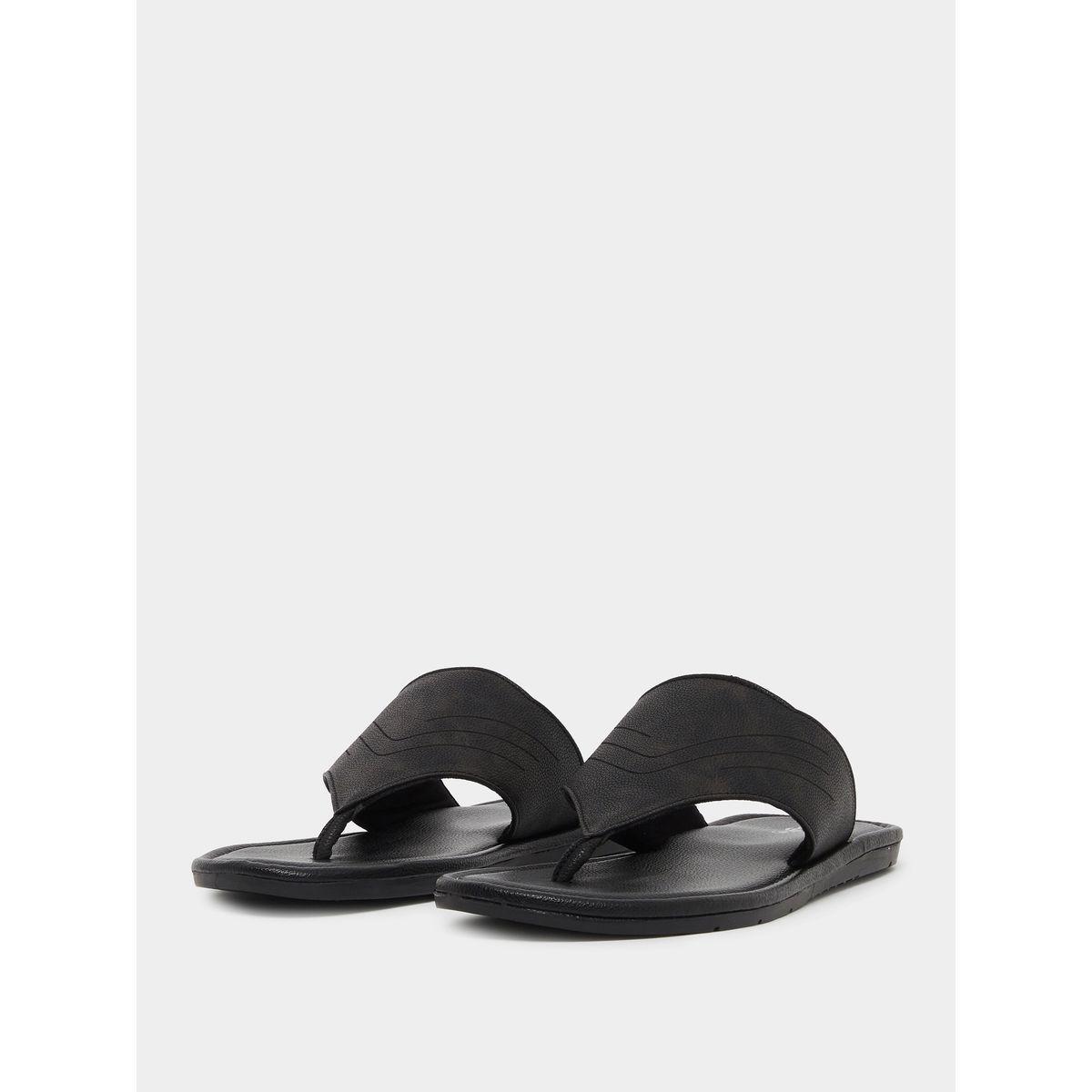 Styli Plain Y Strap Sandals-men-shoes-sandals-image-2