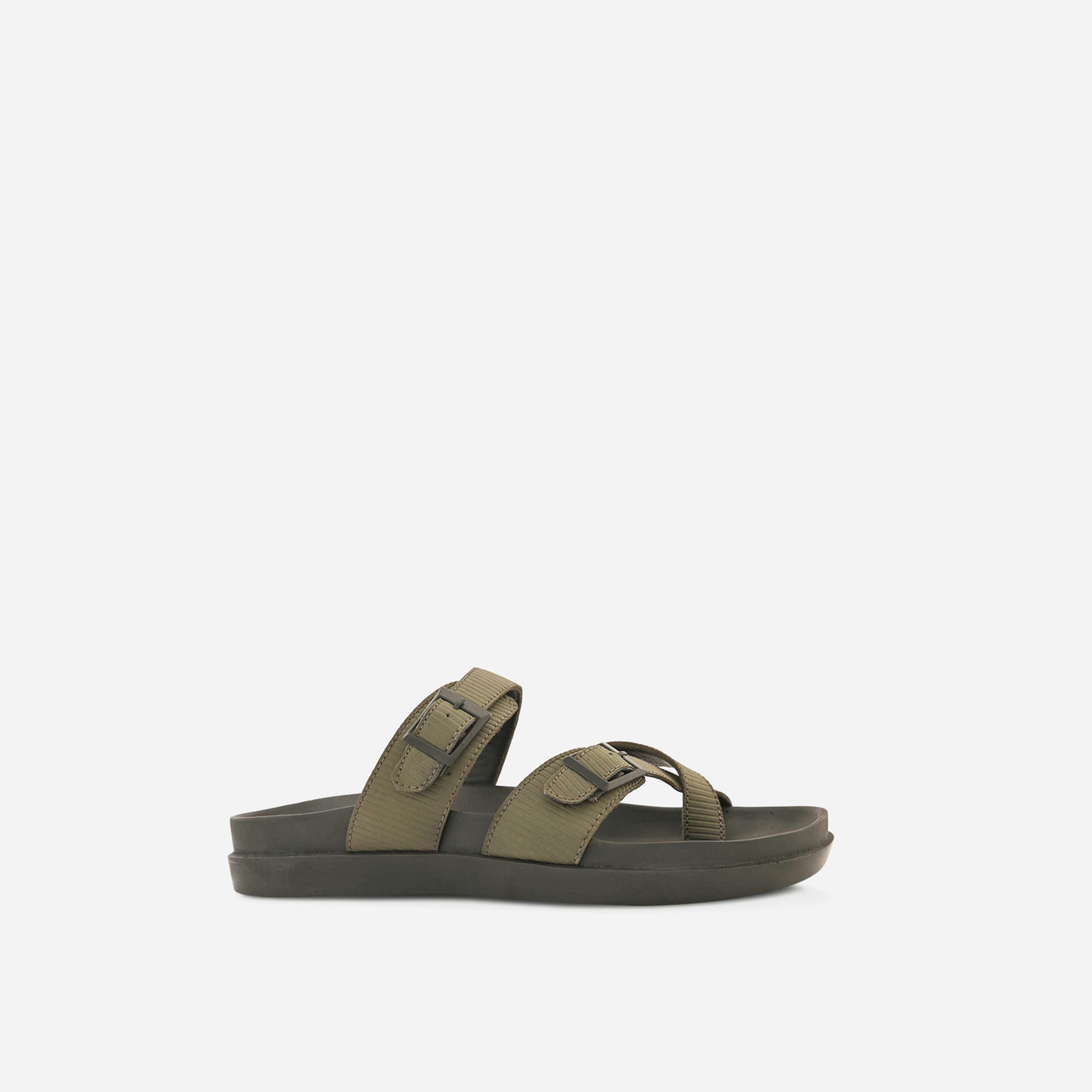Styli Open Toe Buckle Detail Sandals-men-shoes-sandals-image-3