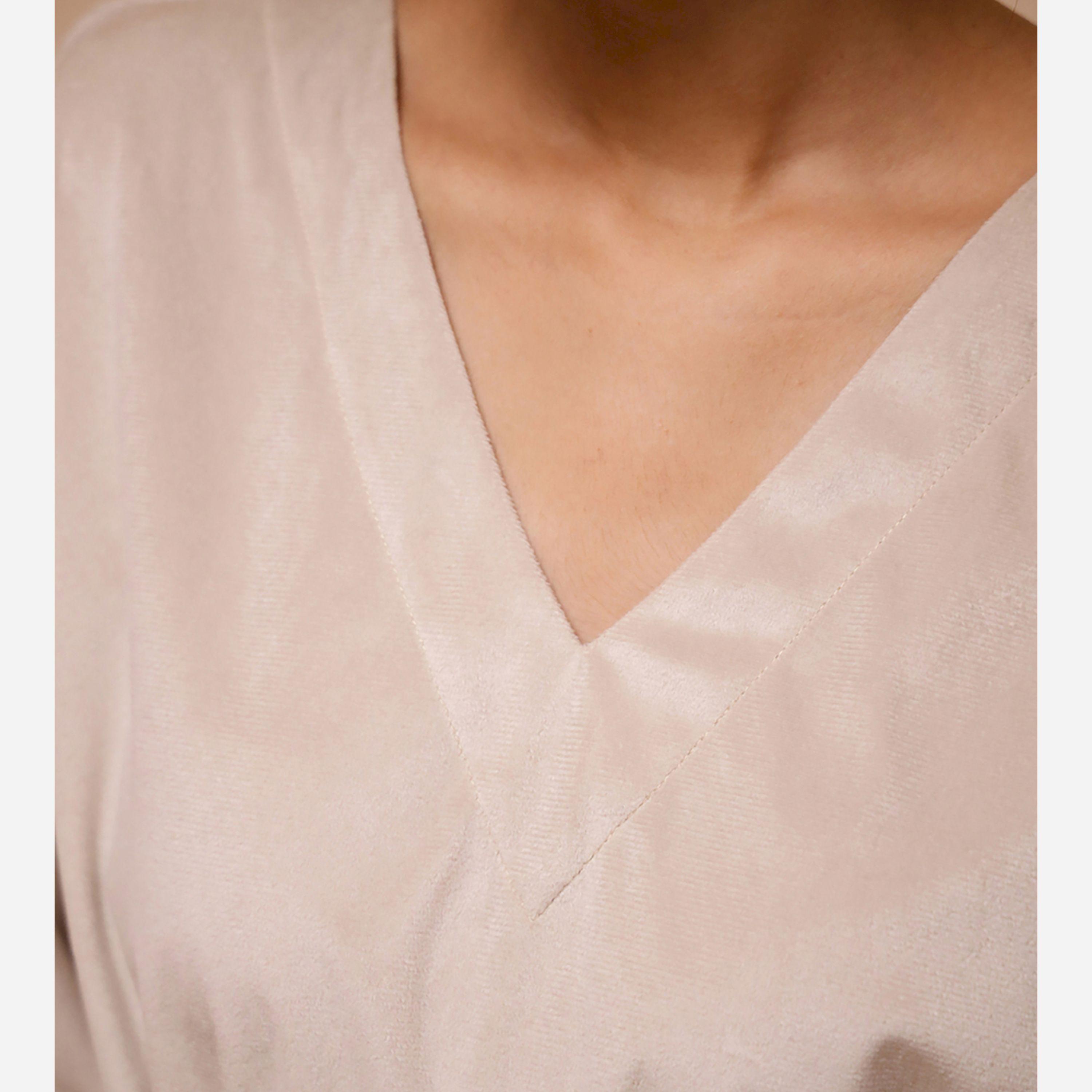 سانسكروتي هومز × ستايلي - طقم نوم للنساء من المخمل-women-clothing-nightwear-pyjamas-longsets-image-5