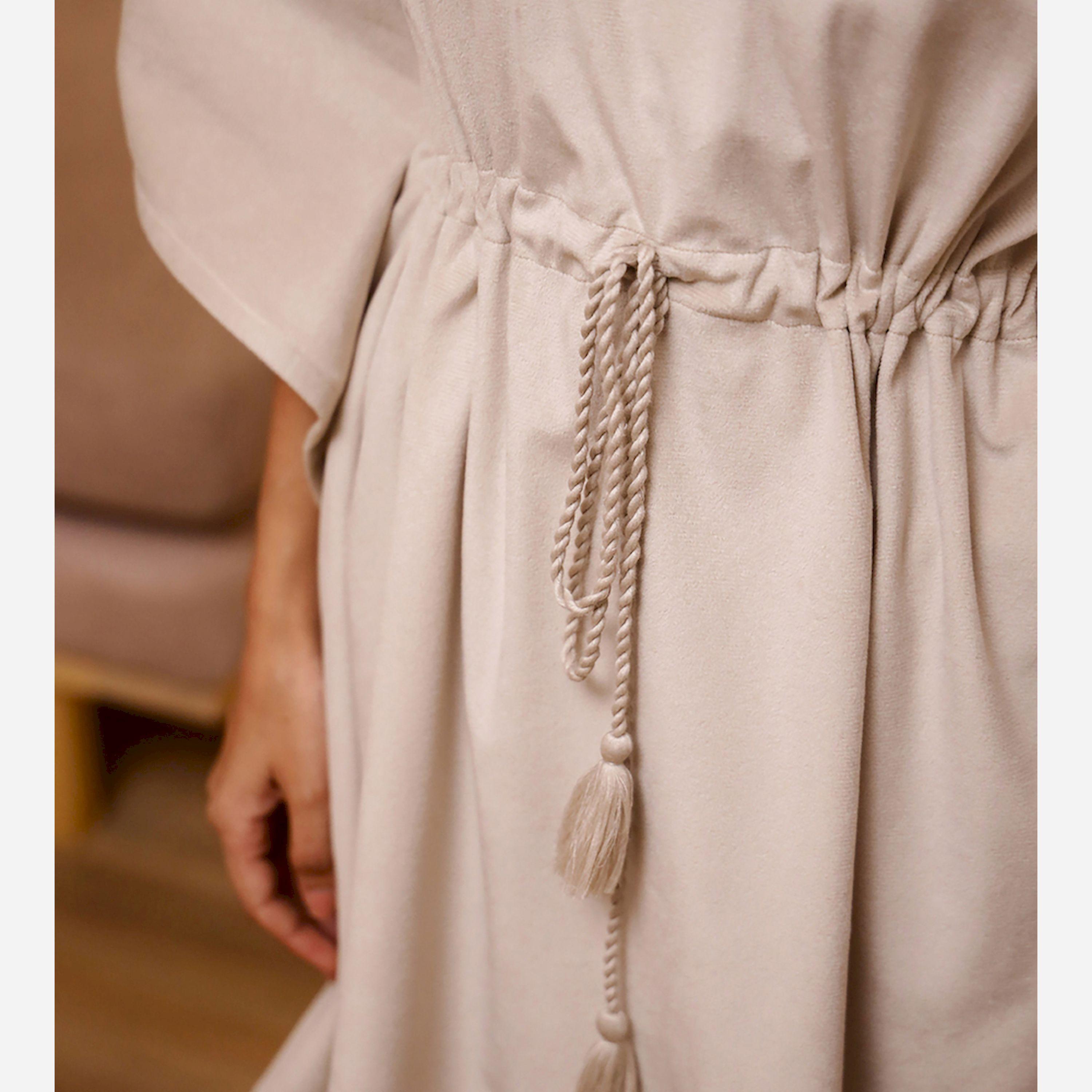 سانسكروتي هومز × ستايلي - طقم نوم للنساء من المخمل-women-clothing-nightwear-pyjamas-longsets-image-6