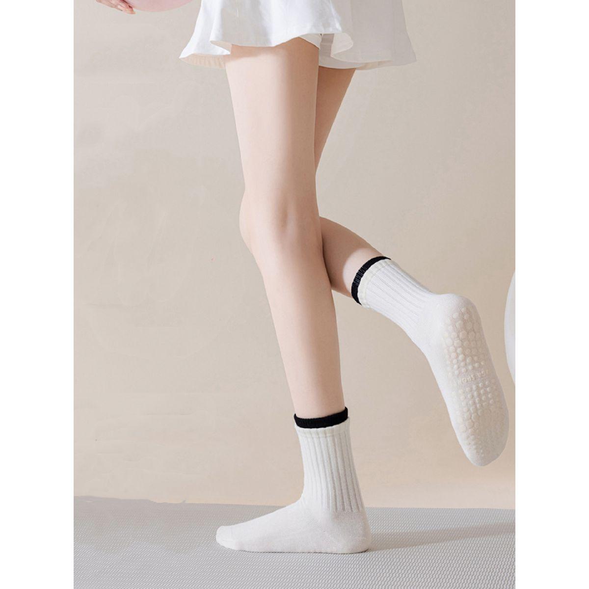 جوارب يوجا مع ضمادات يوجا وتفاصيل متباينة-sports-women-clothing-trackpantsandtracksuits-image-1