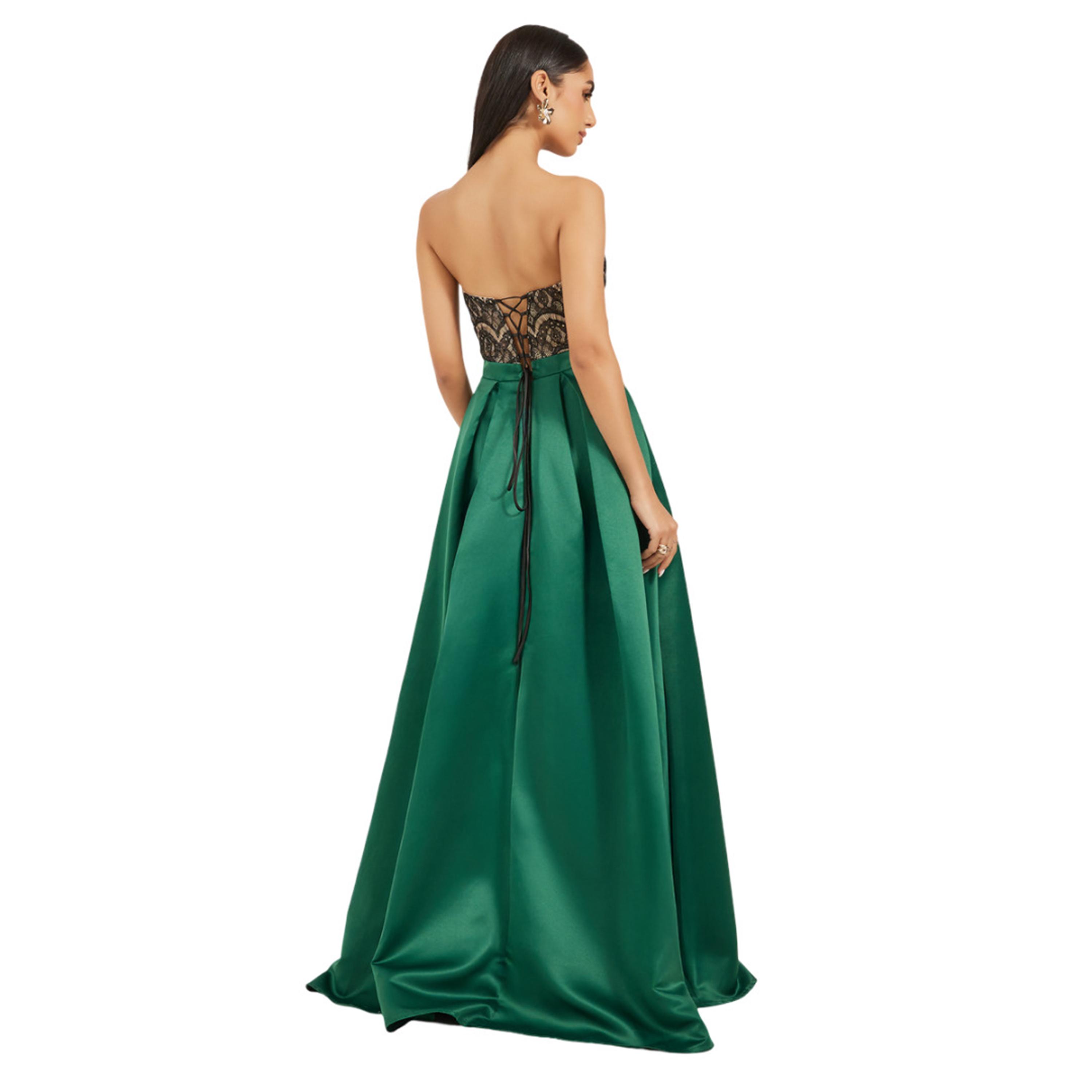Styli Embroidered Satin Strapless A-Line Maxi Dress-women-clothing-dresses-image-6