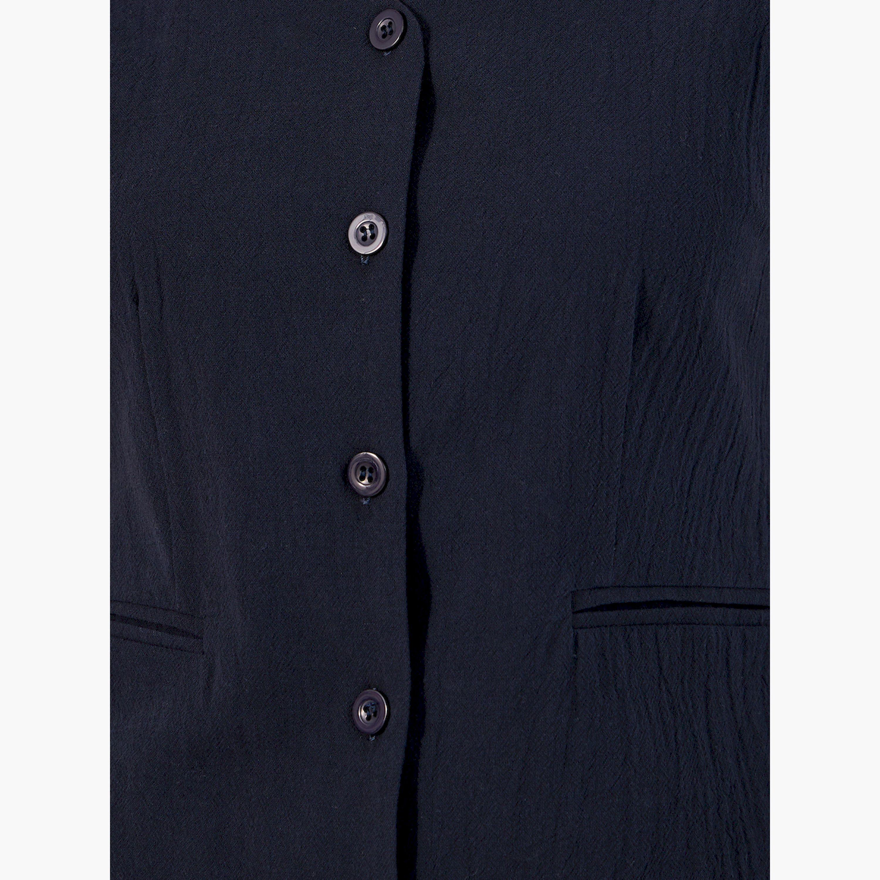 Styli Solid V-Neck Sleeveless Vest Top-women-clothing-shirtsandblouses-blouses-image-3
