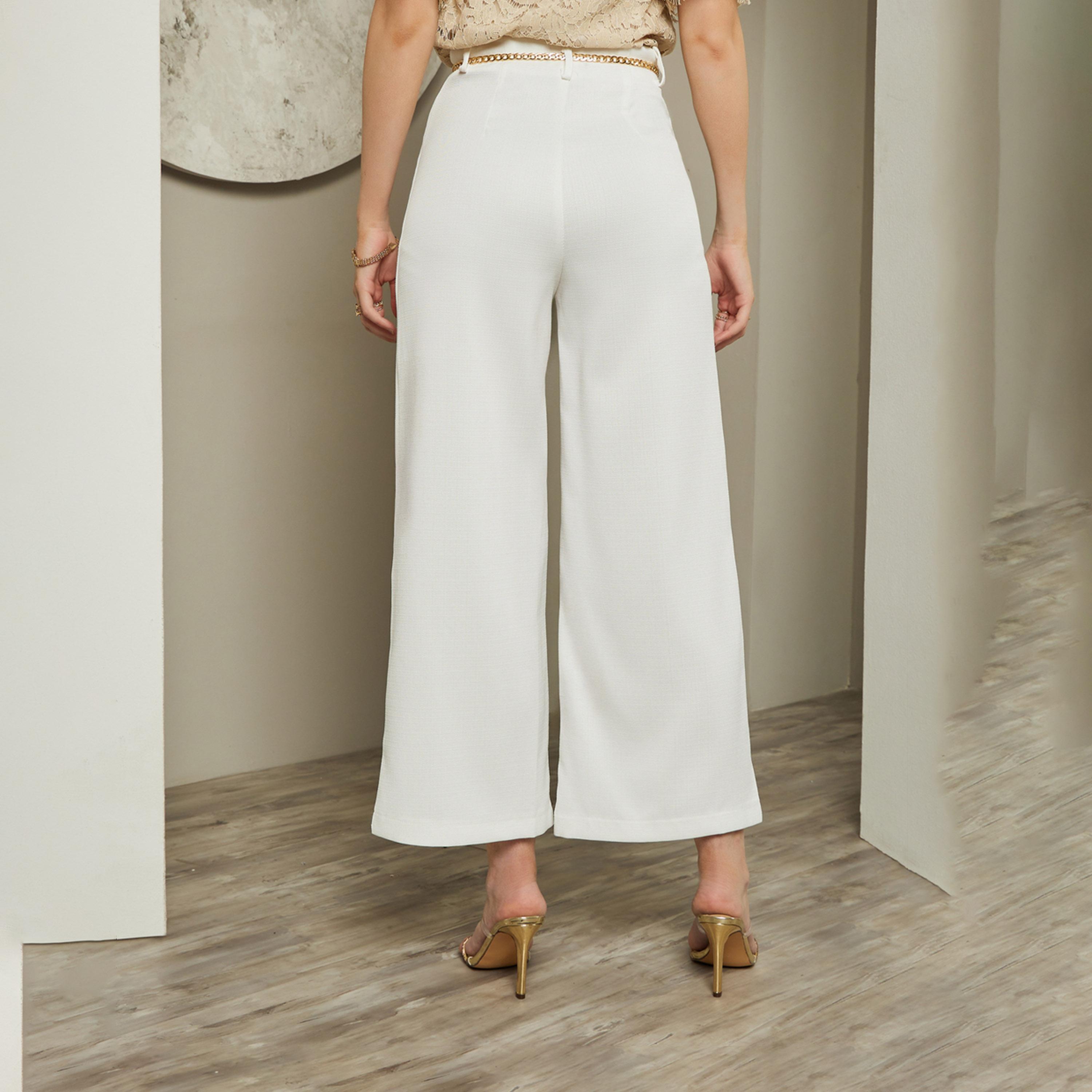 Styli Mid Rise Wide Leg Pants With Chain Belt Detail-women-clothing-bottoms-trousers-image-4