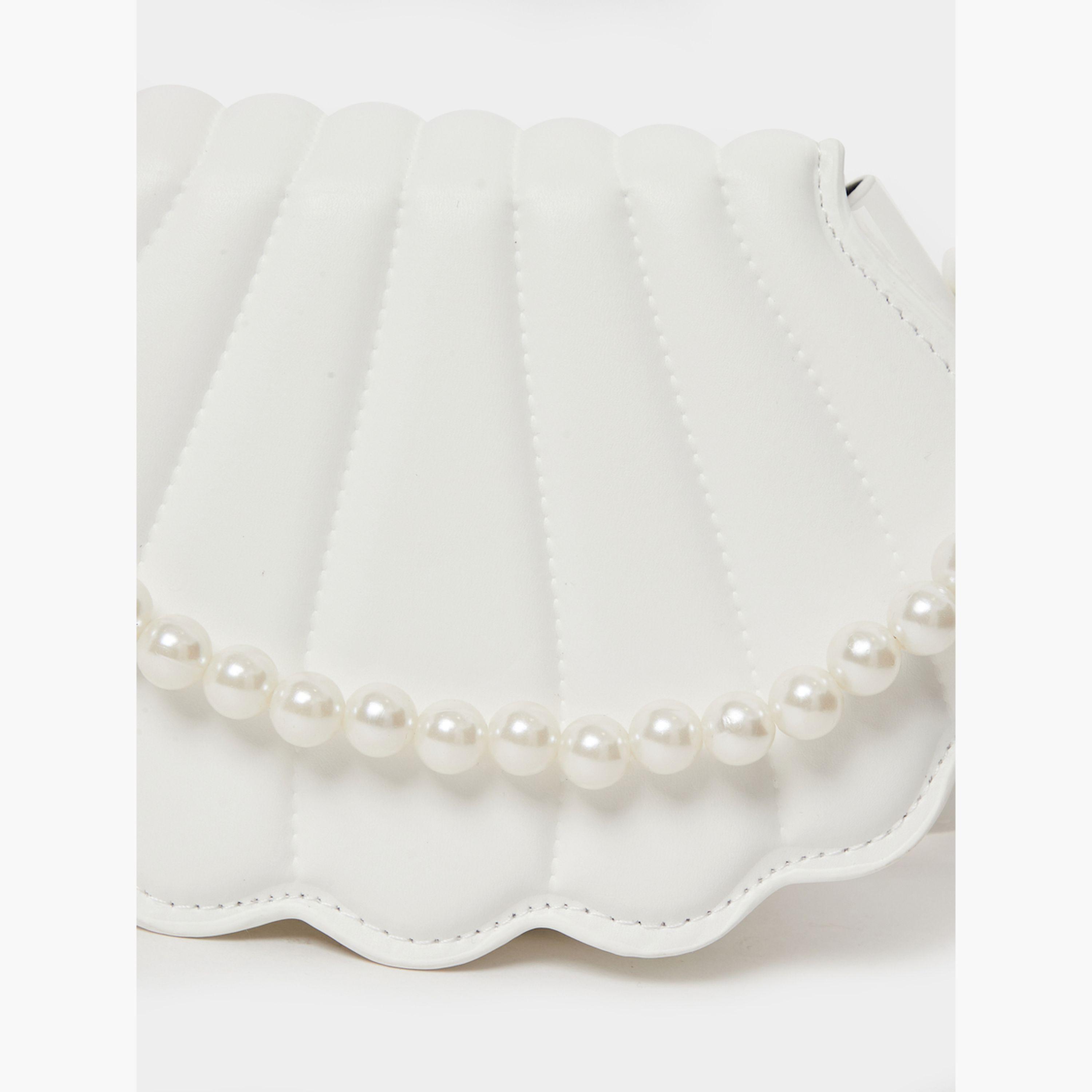 ستايلي - شنطة كروس بودي مبطنة على شكل صدفة بحرية مع مقبض من اللؤلؤ الصناعي-women-bagsandwallets-handbags-image-6