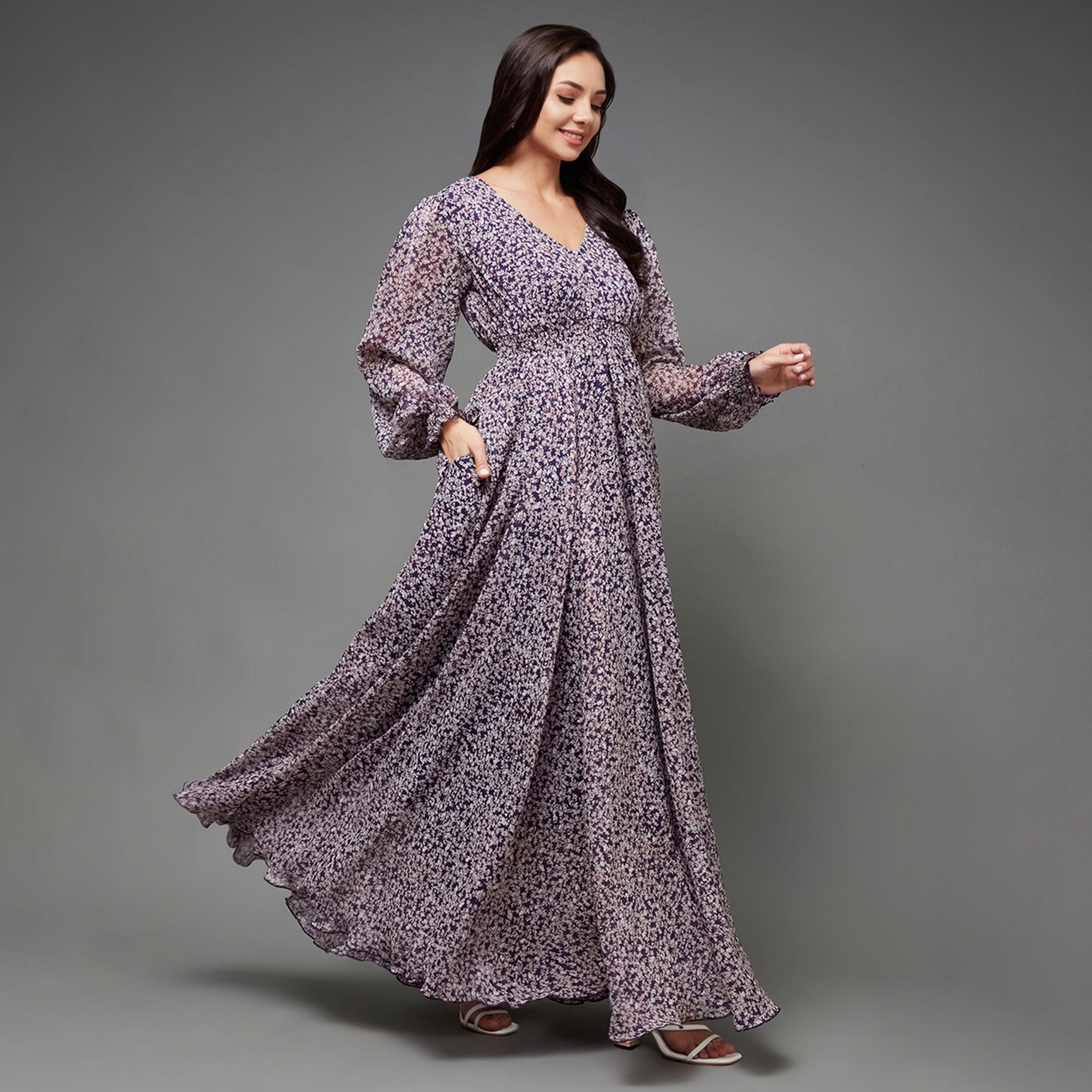 Miss Chase X Styli Giving Joy To Others Printed Maxi Dress Multicolored-Base-Purple-women-clothing-dresses-image-3