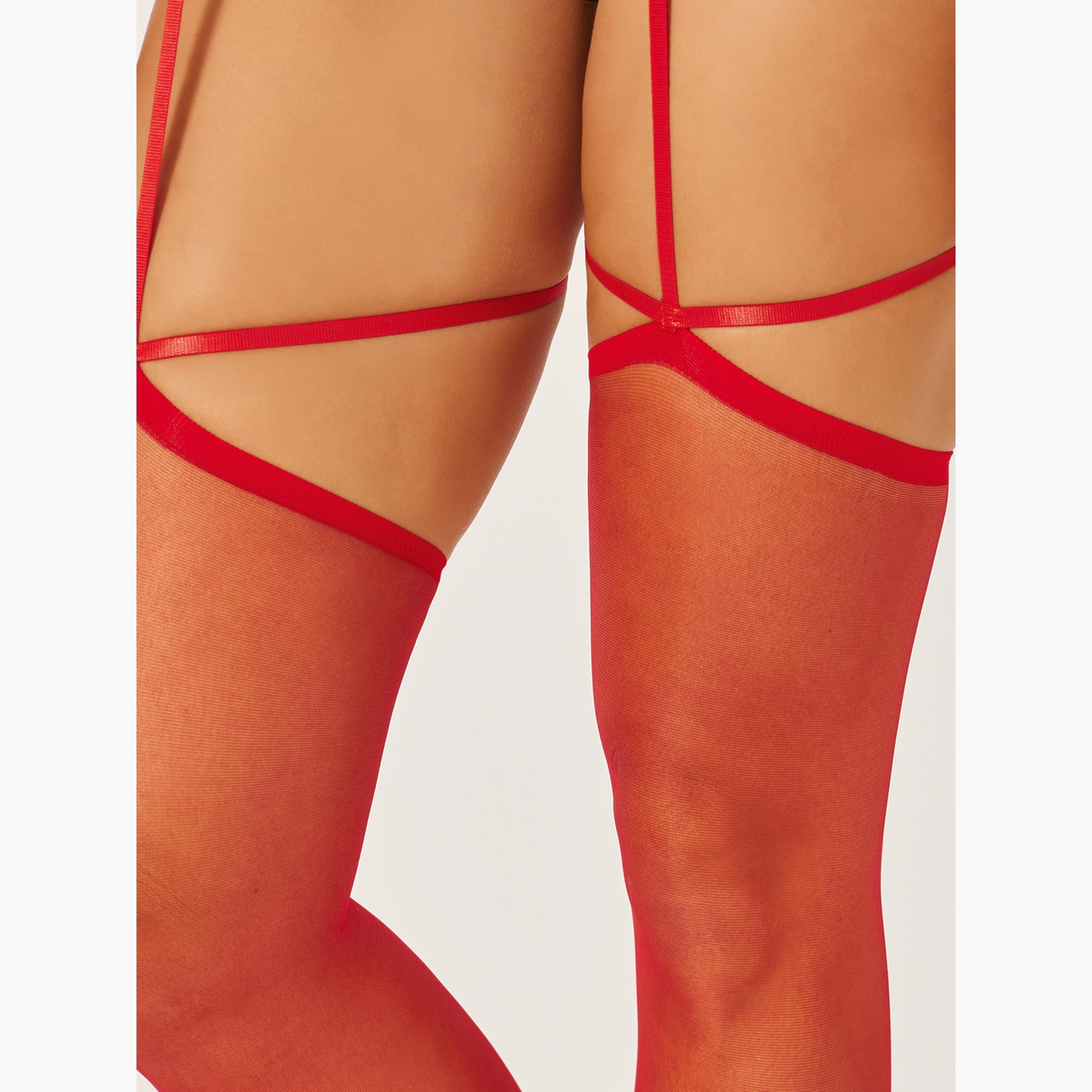 Styli Multi Garter Strap Stockings-women-clothing-lingerie-lingerieaccessories-image-3