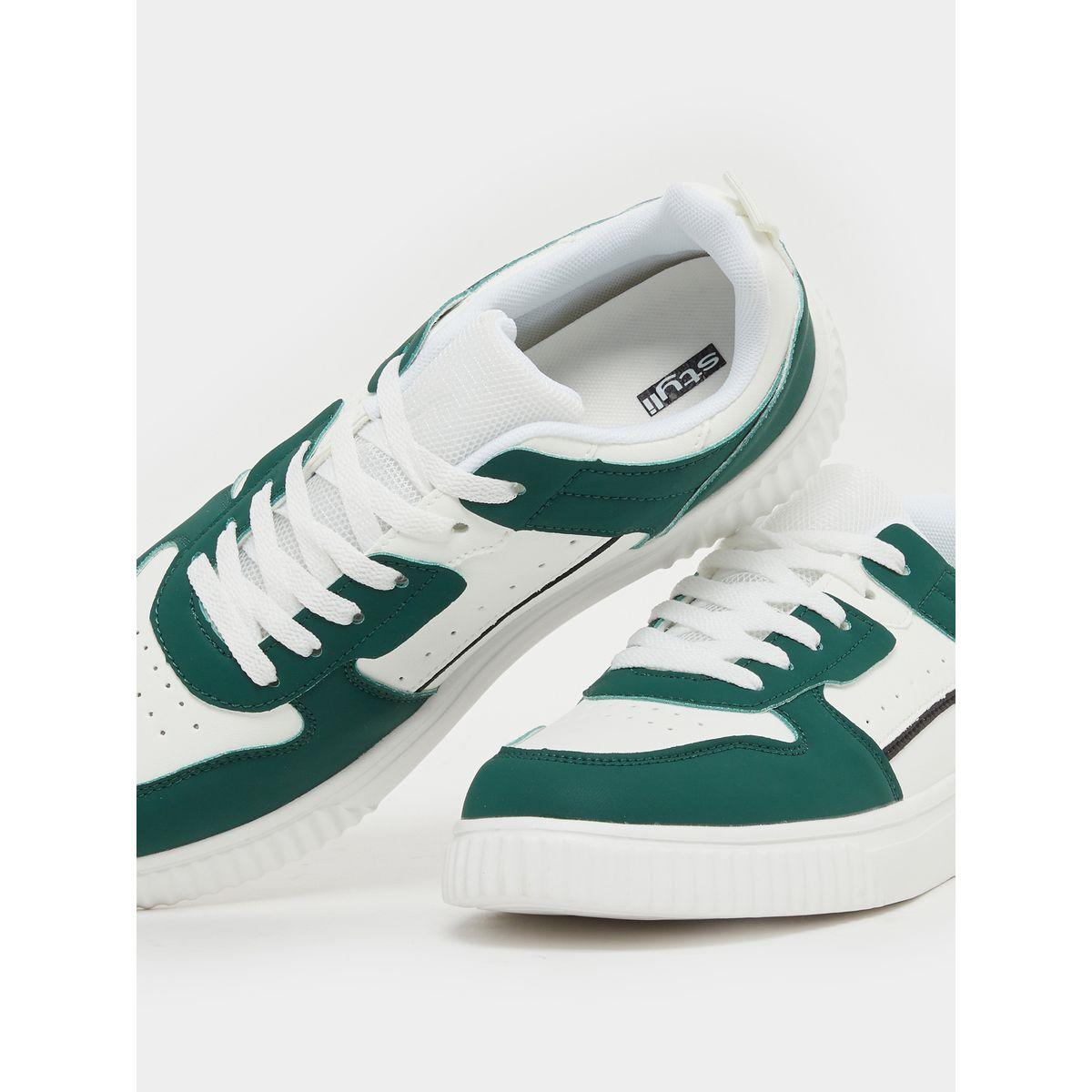 Color Block Breathable Lace Up Sneakers-men-shoes-sneakers-image-3