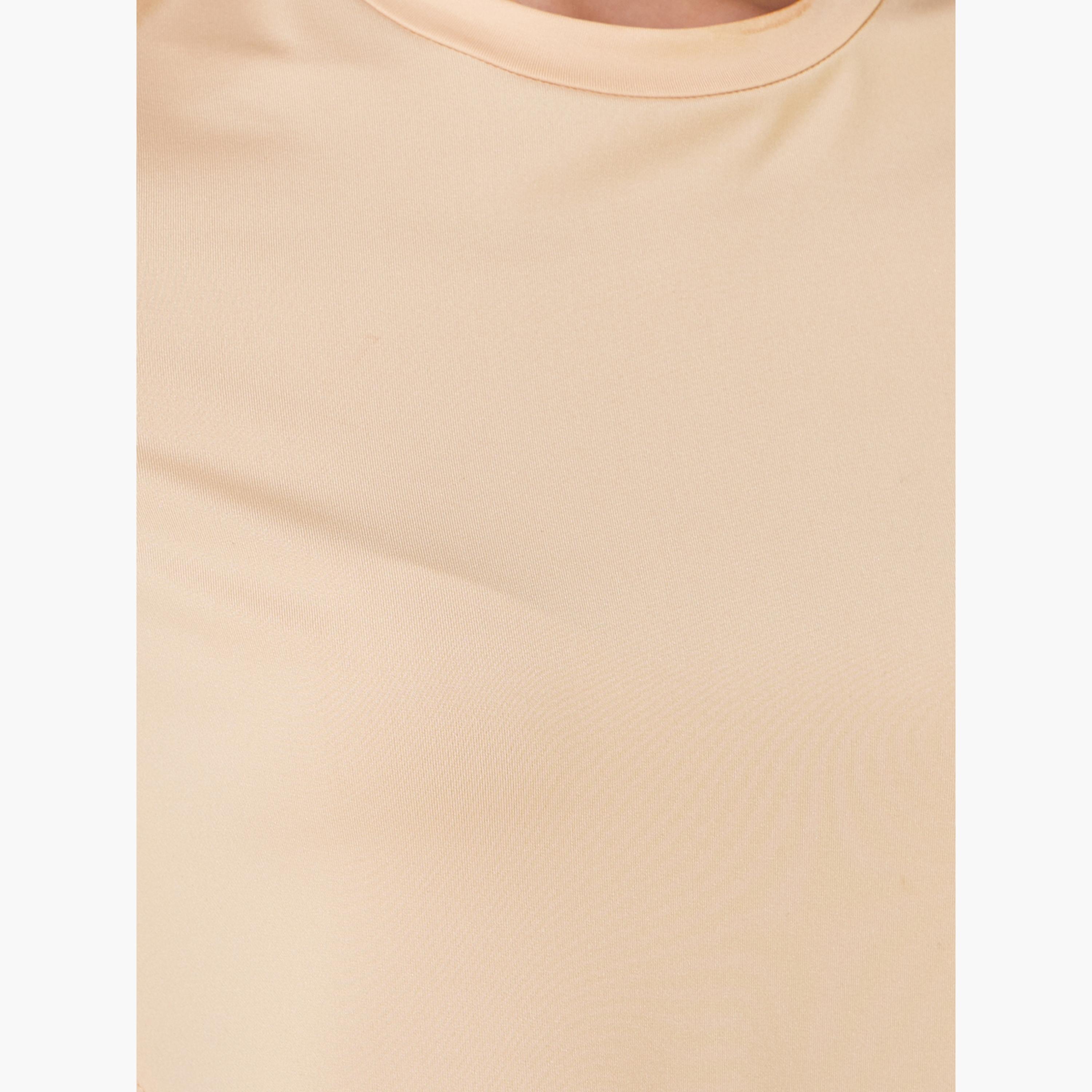 Take Two Asymmetrical Hem Short Sleeve T-Shirt and Pants Co-Ords-women-clothing-coordsets-image-5
