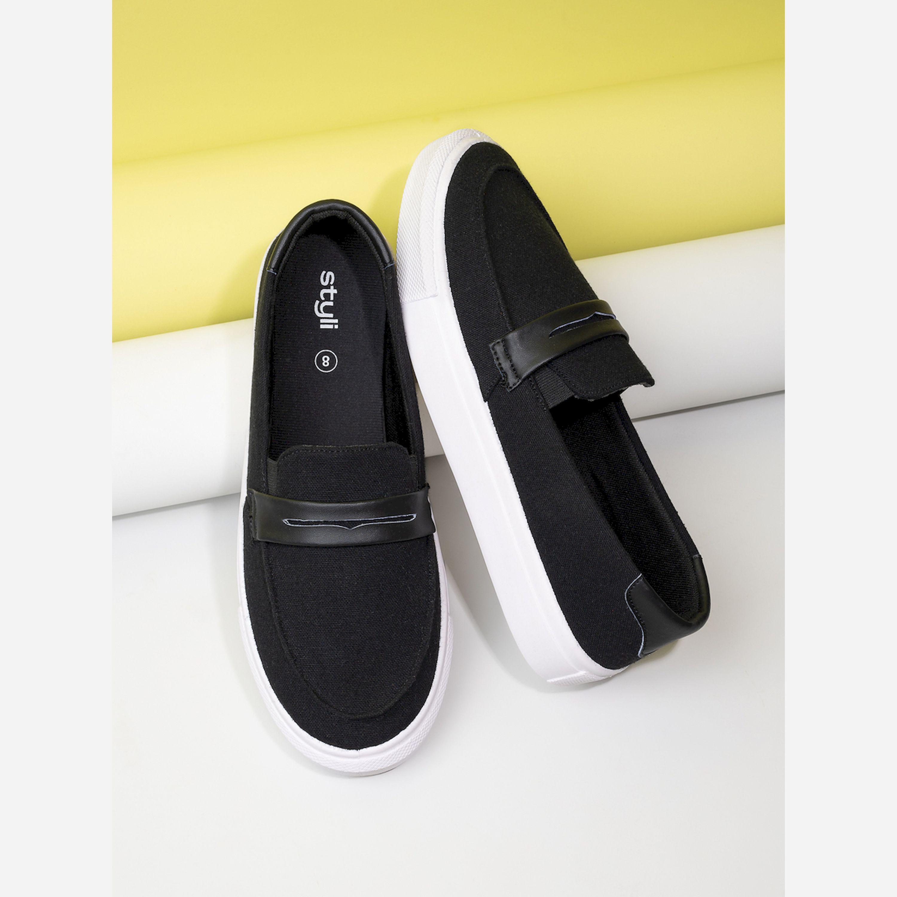 Styli Breathable Slip On Lightweight Shoes-men-shoes-loafersandmoccasins-image-2