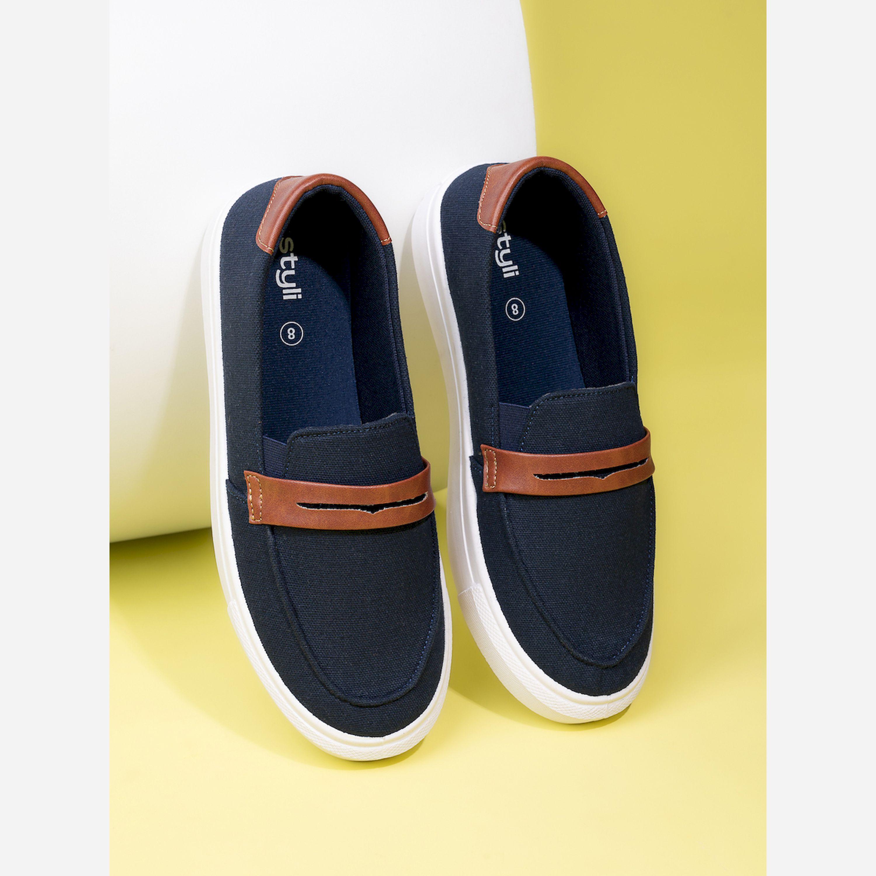 Styli Breathable Slip On Lightweight Shoes-men-shoes-sneakers-image-2