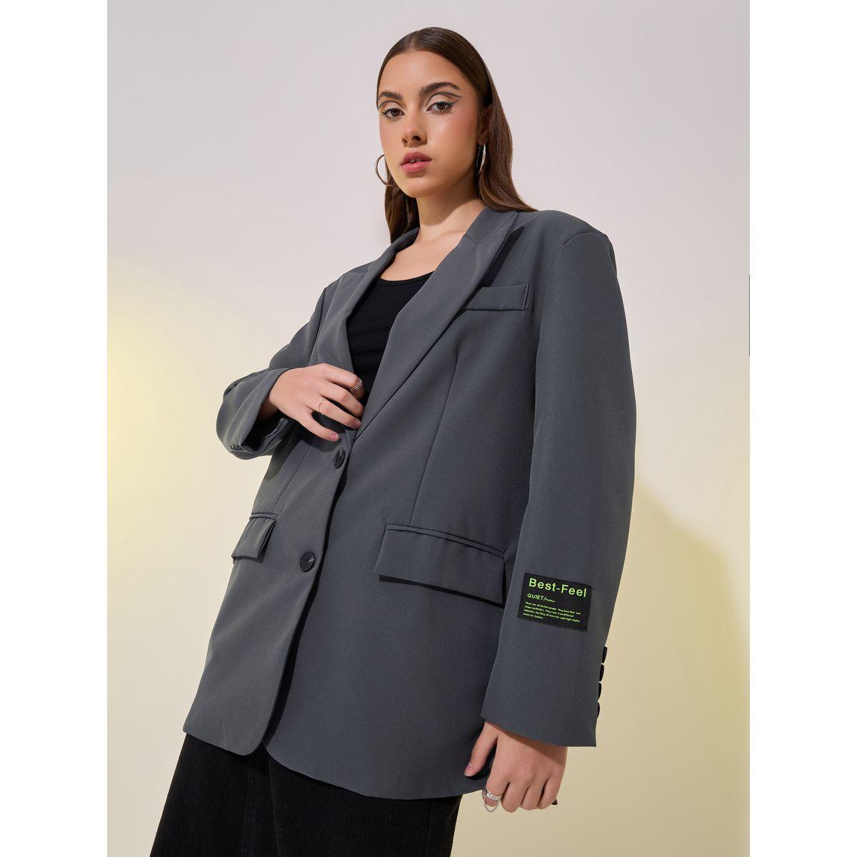 Solid Oversized Patch Detail Blazer-women-clothing-coatsandjackets-blazers-image-3