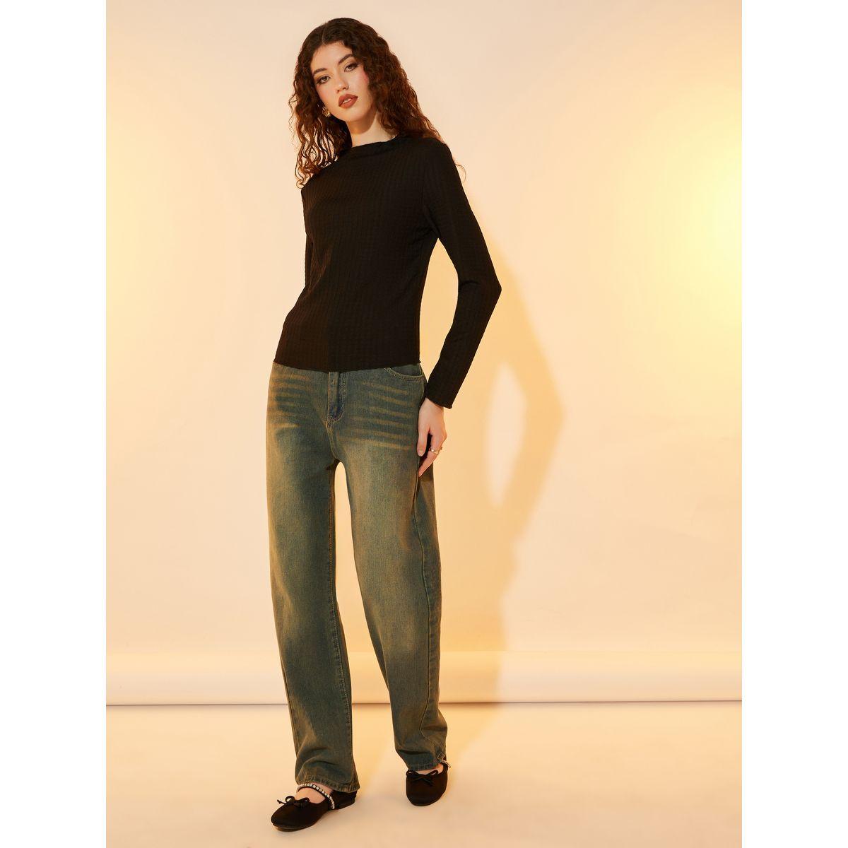 تيشيرت بقصة عادية وأكمام طويلة-women-clothing-tshirts-image-2