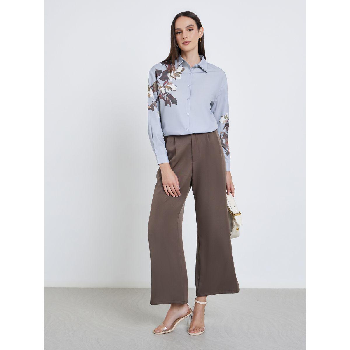 بلوزة بطبعة زهور وقصة عادية-women-clothing-shirtsandblouses-shirts-image-2