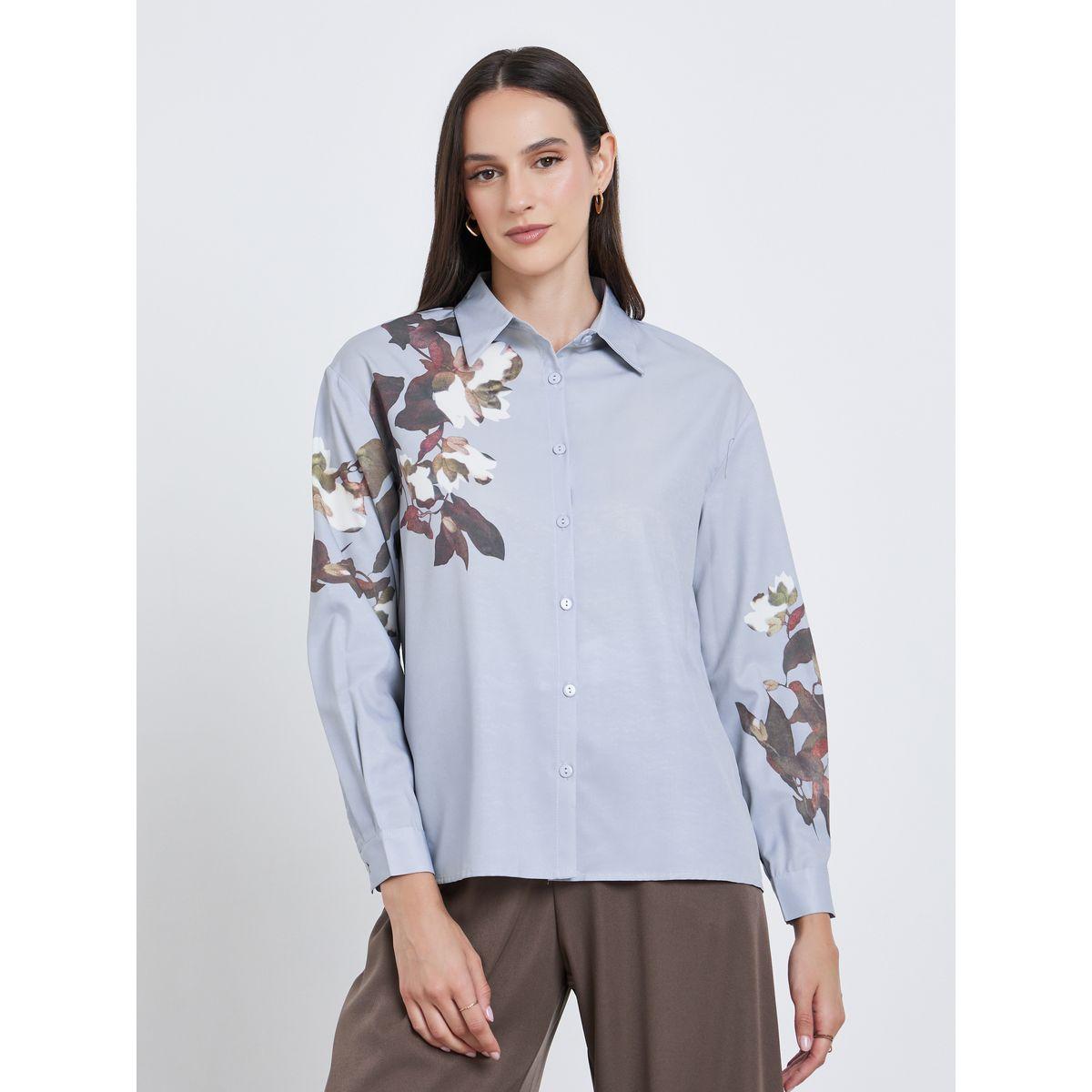 بلوزة بطبعة زهور وقصة عادية-women-clothing-shirtsandblouses-shirts-image-3