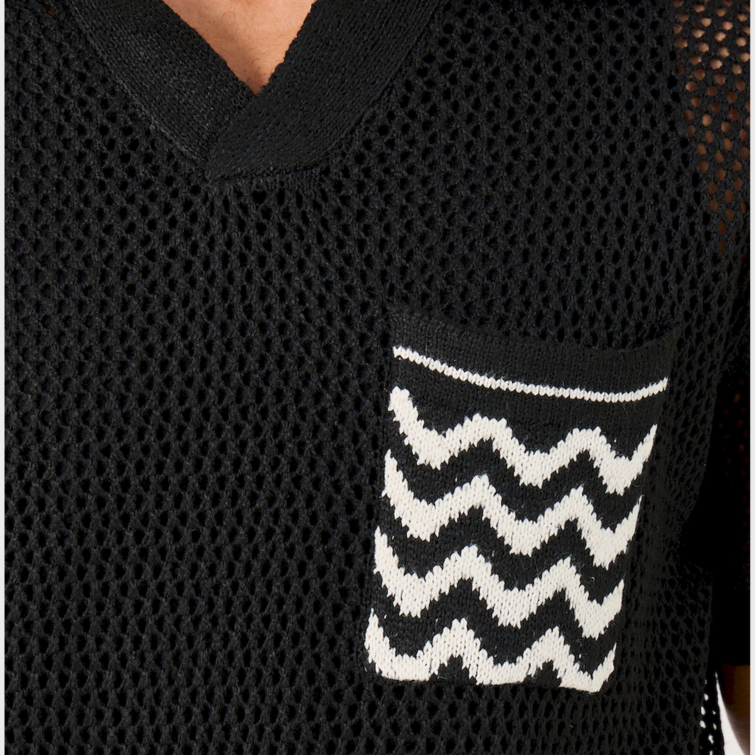 ستايلي - بولو منسوج من الكروشيه المريح بجيوب متباينة-men-clothing-tshirtsandpolos-polos-image-3