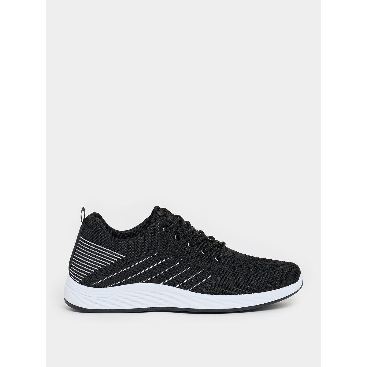 حذاء سنيكرز محبوك برباط غلق-men-shoes-sneakers-image-1