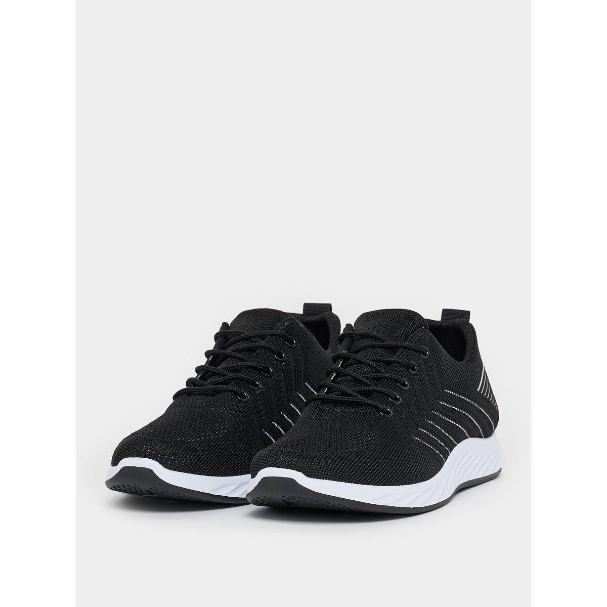 Styli Knitted Breathable Lace Up Sneakers-men-shoes-sneakers-image-2