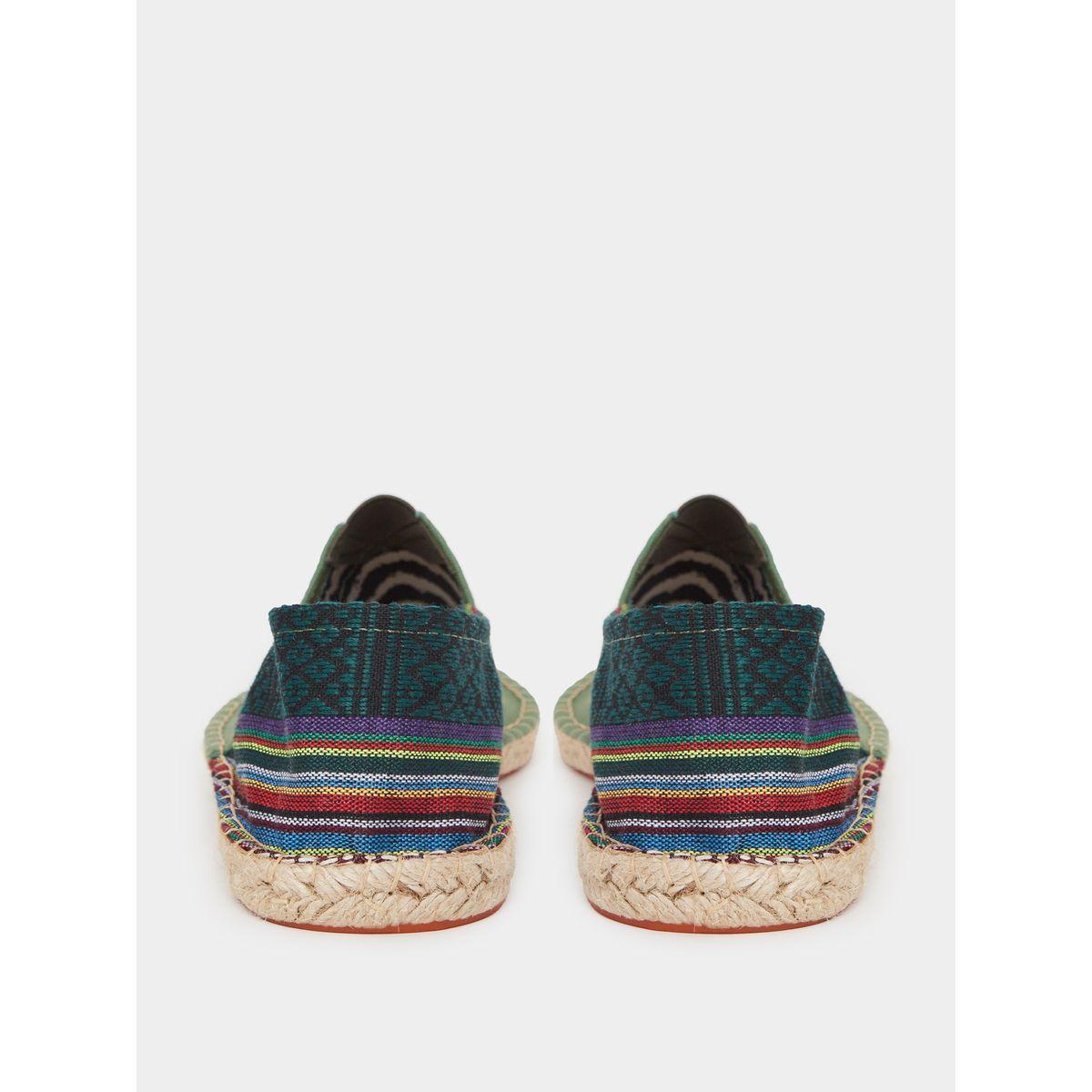 Styli Printed Jute Sole Low Heel Espadrilles-men-shoes-loafersandmoccasins-image-4