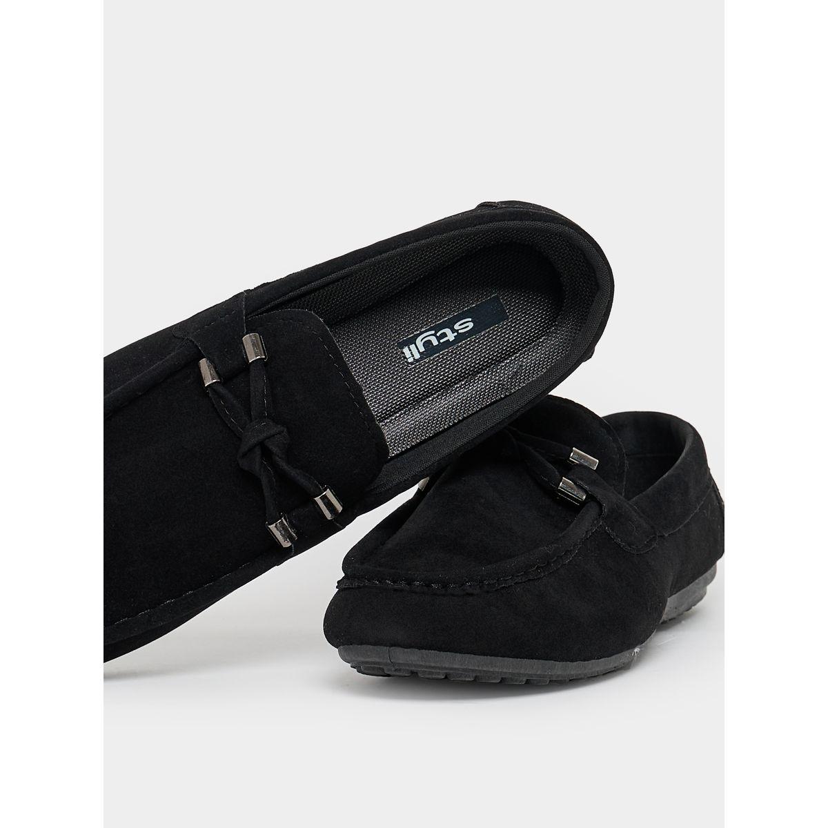 حذاء لوفرز سهل الارتداء مزين بفيونكة-men-shoes-loafersandmoccasins-image-3