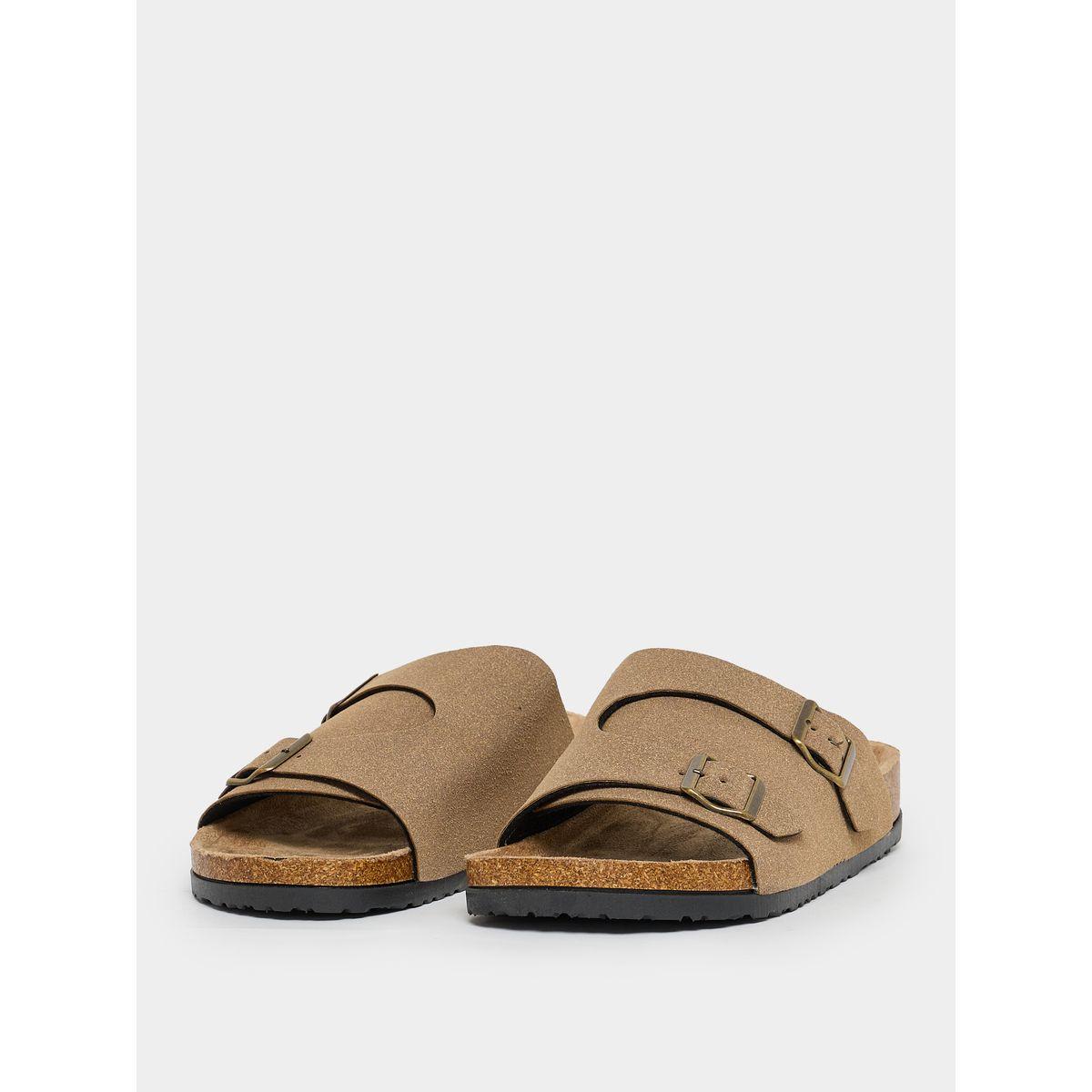 صندل سهل الارتداء بسيور مزدوجة وإبزيم غلق-men-shoes-sandals-image-2
