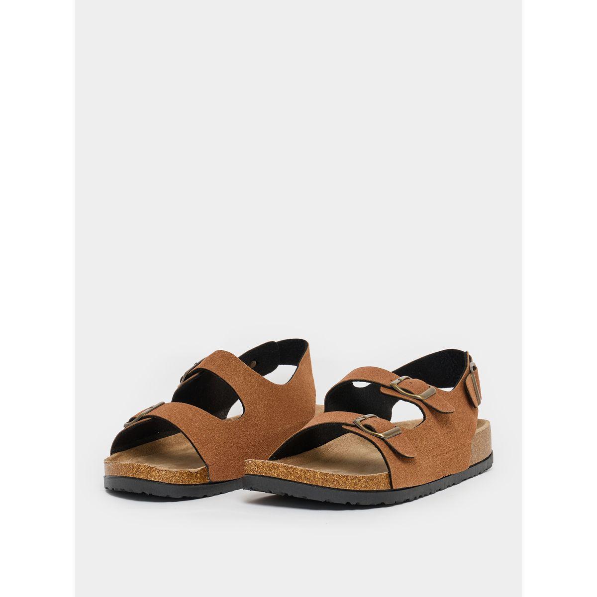 Styli Platform Sole Slingback Strap Sandals-men-shoes-sandals-image-2