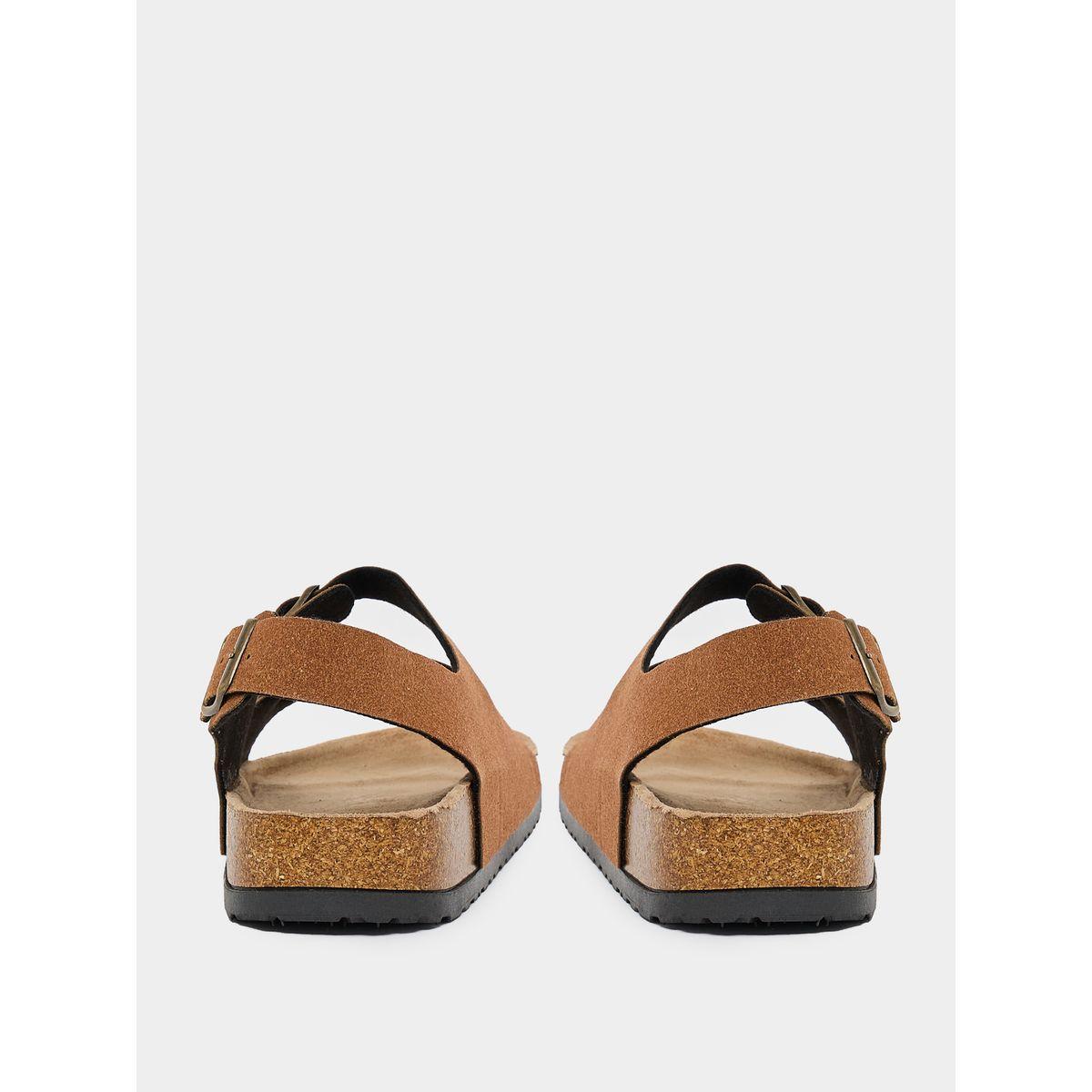 صندل بنعل بلاتفورم وسير خلفي-men-shoes-sandals-image-4