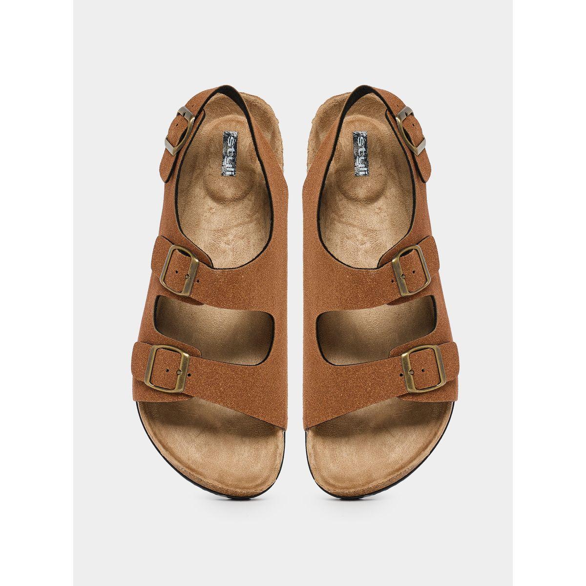 Styli Platform Sole Slingback Strap Sandals-men-shoes-sandals-image-5