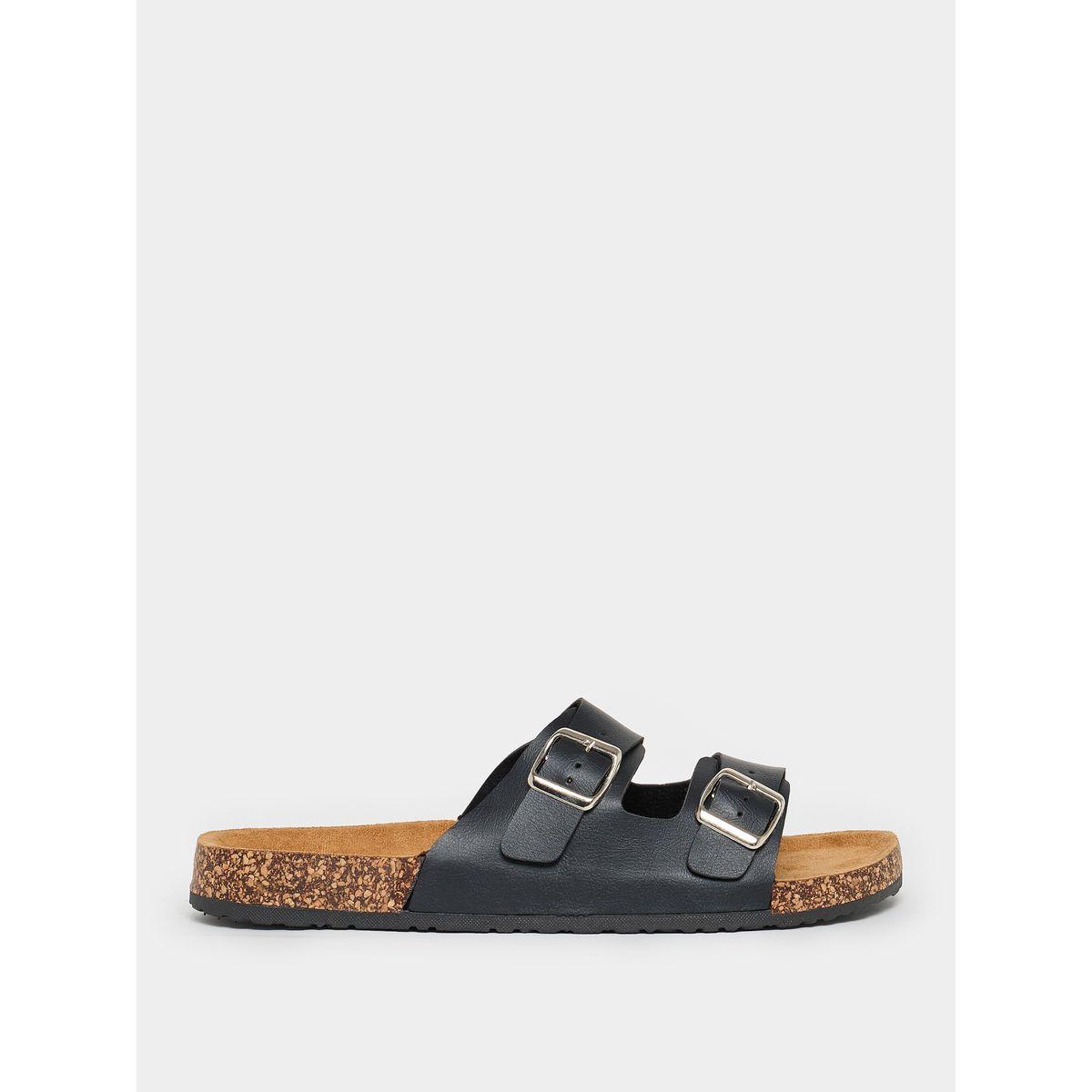 Styli Platform Sole Double Band Sandals-men-shoes-sandals-image-1