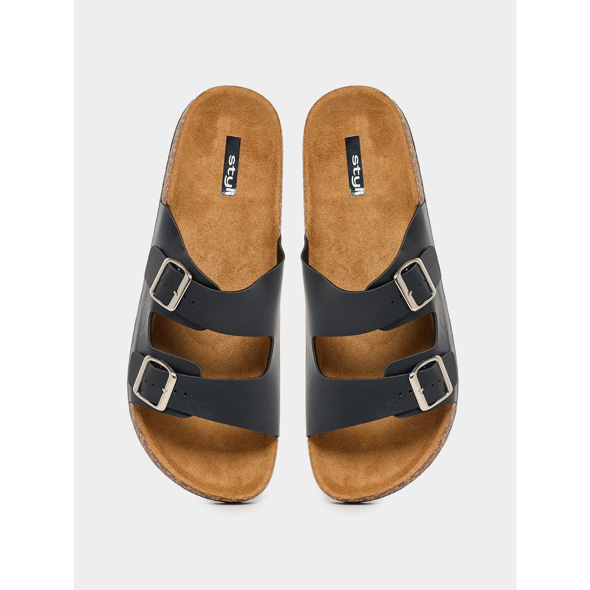 صندل بنعل بلاتفورم وسيور مزدوجة-men-shoes-sandals-image-5