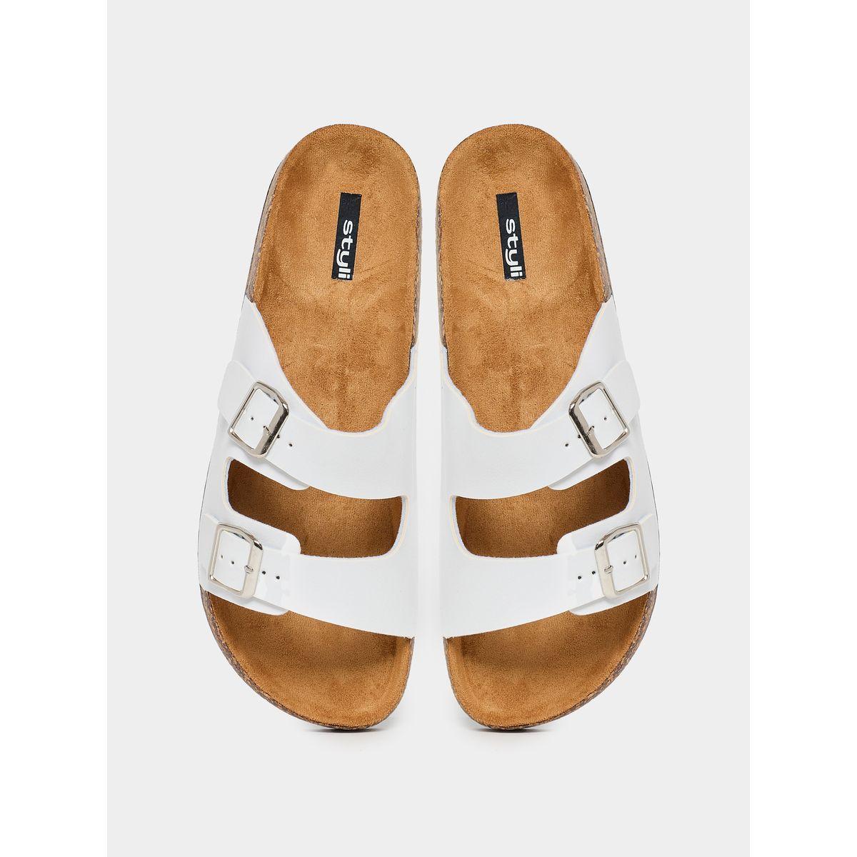 Styli Platform Sole Double Band Sandals-men-shoes-sandals-image-5