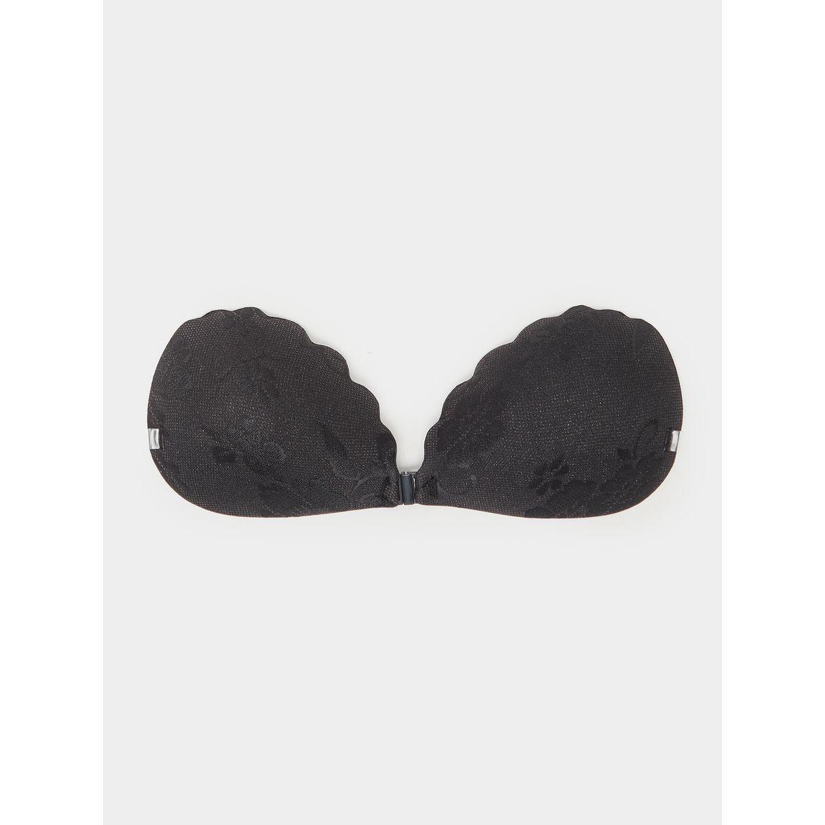 Styli Scallop Edged Lace Stick On Bra-women-clothing-lingerie-lingerieaccessories-image-1