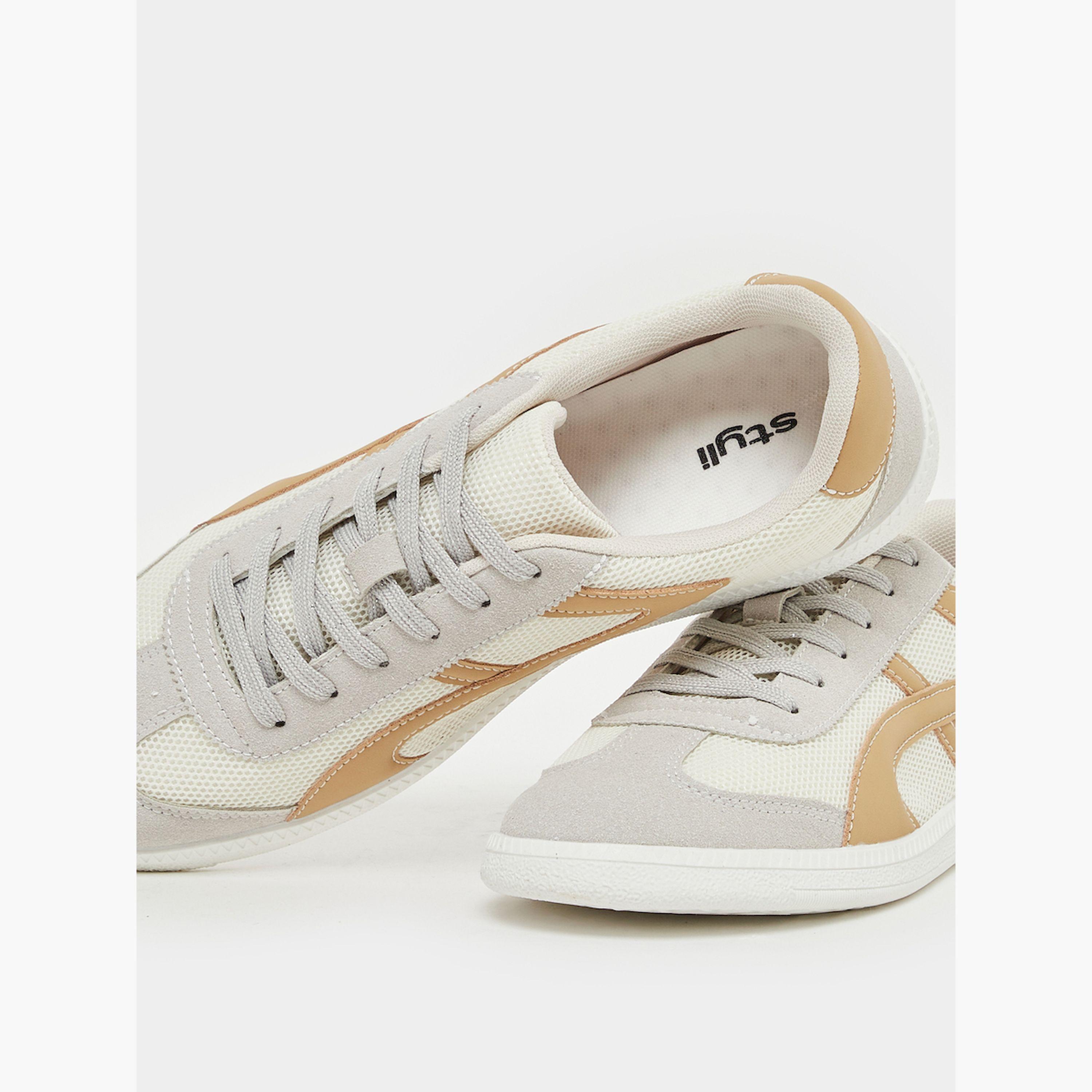 Styli Color Block Lace Up Sneakers-men-shoes-sneakers-image-3