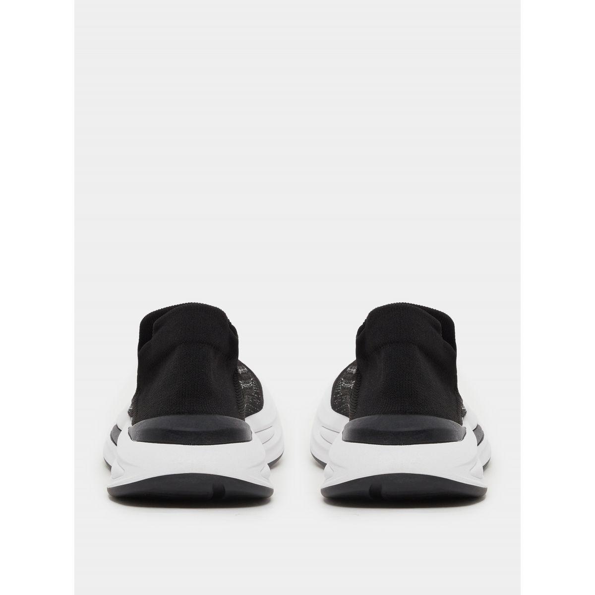 Knitted Chunky Sole Lace Up Sneakers-men-shoes-sneakers-image-4