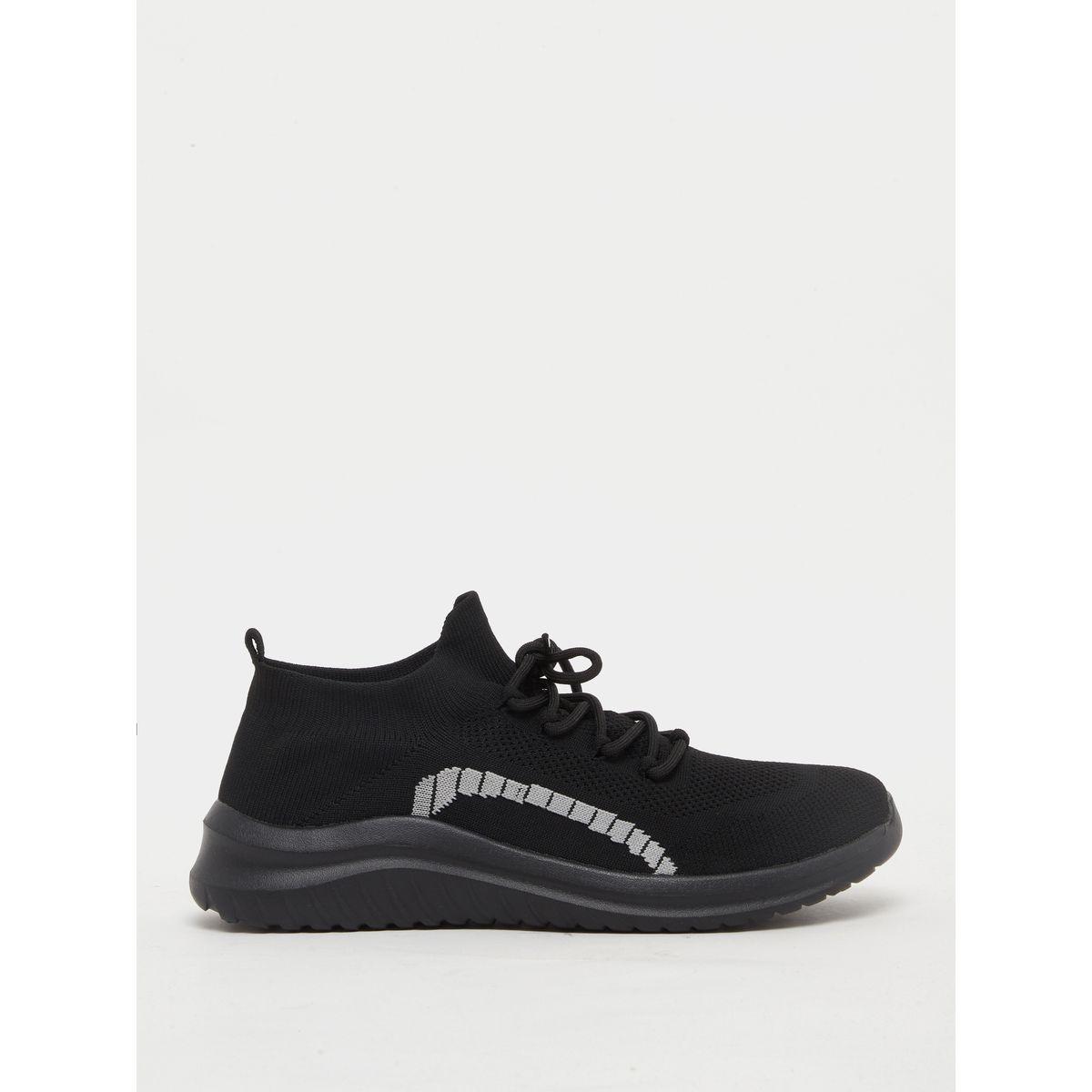 حذاء سنيكرز سهل الارتداء بتفاصيل محبوكة-men-shoes-sneakers-image-1