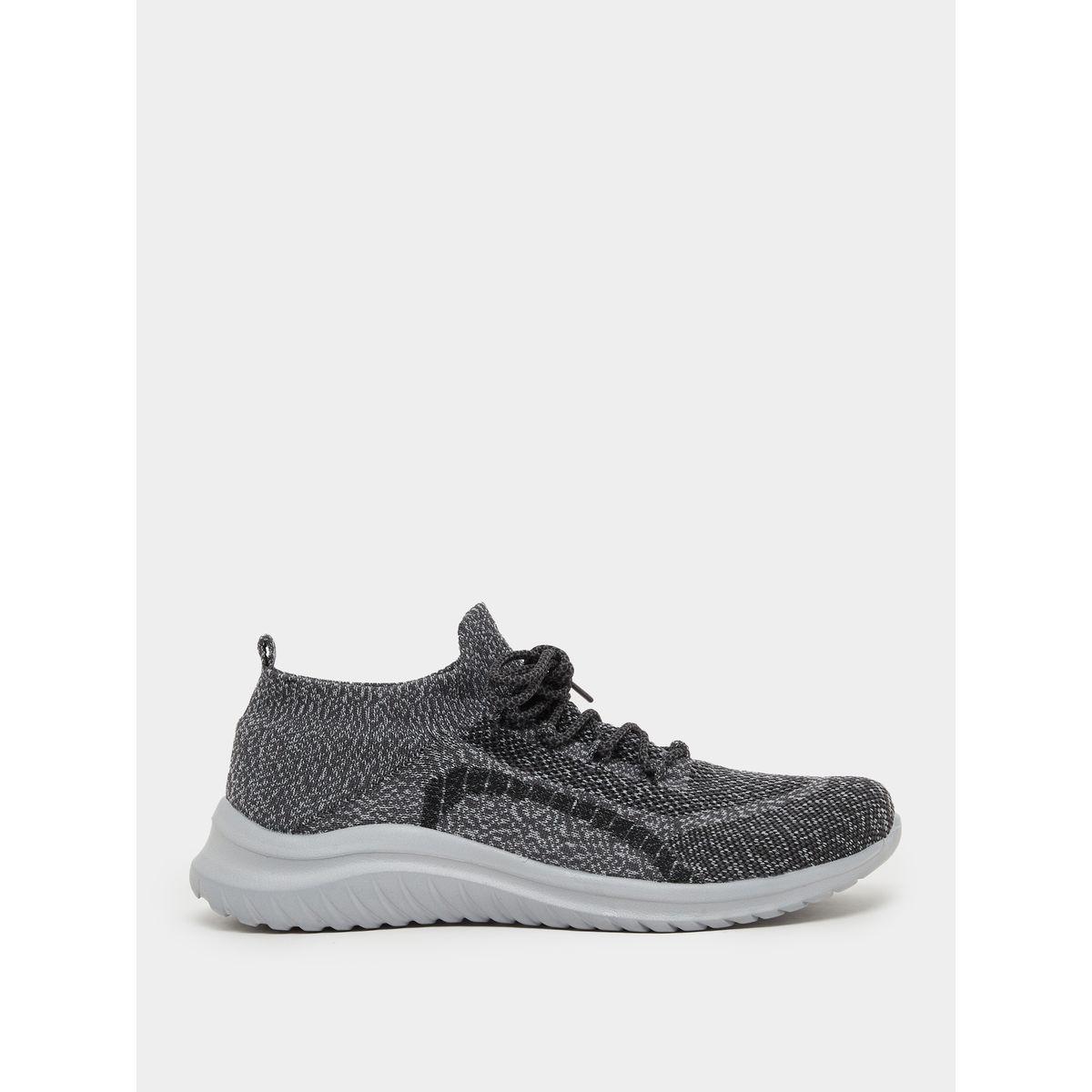 Knitted Slip In Lace Up Sneakers-men-shoes-sneakers-image-1