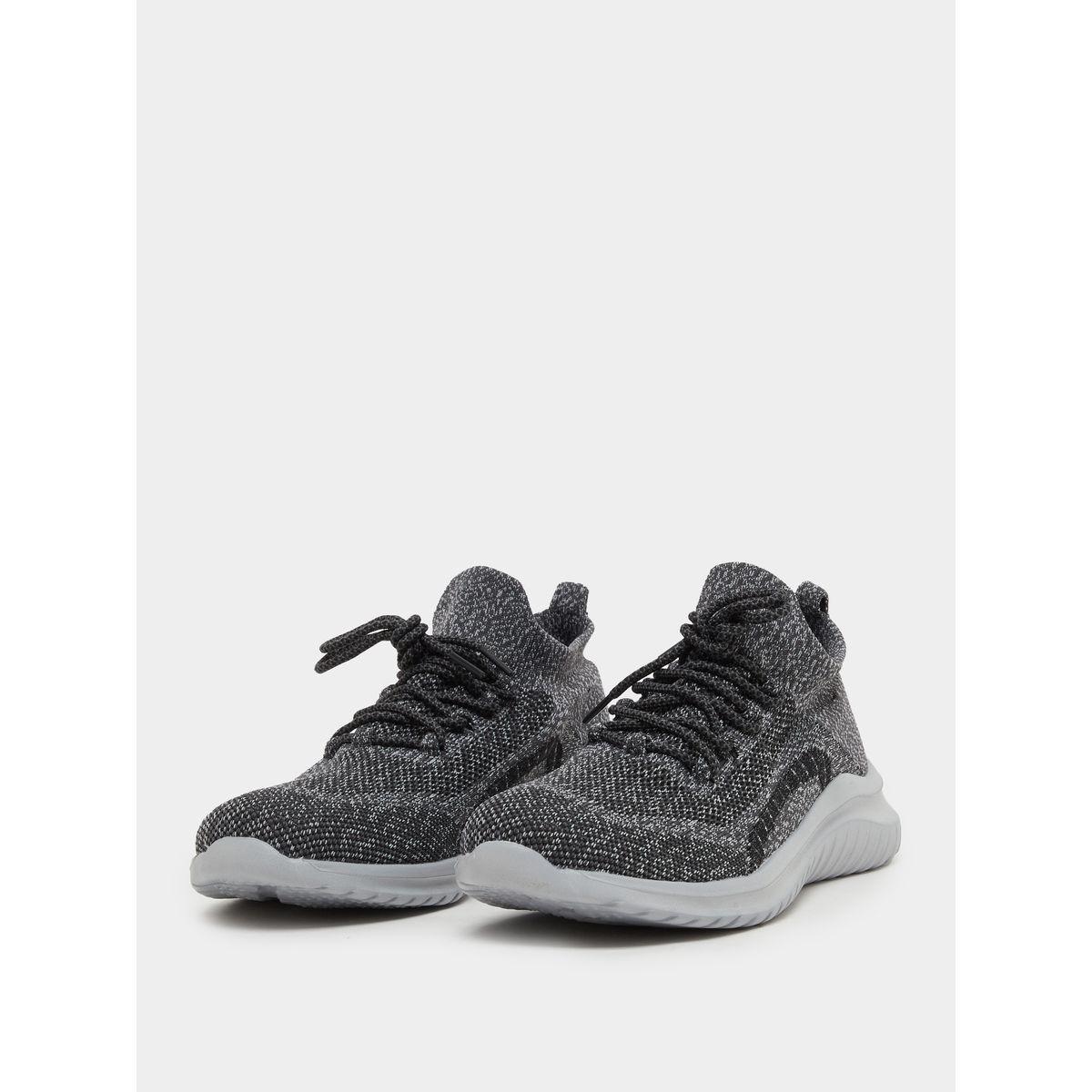 Knitted Slip In Lace Up Sneakers-men-shoes-sneakers-image-2