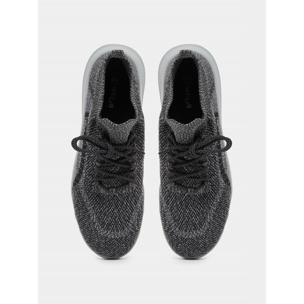 Knitted Slip In Lace Up Sneakers-men-shoes-sneakers-image-5
