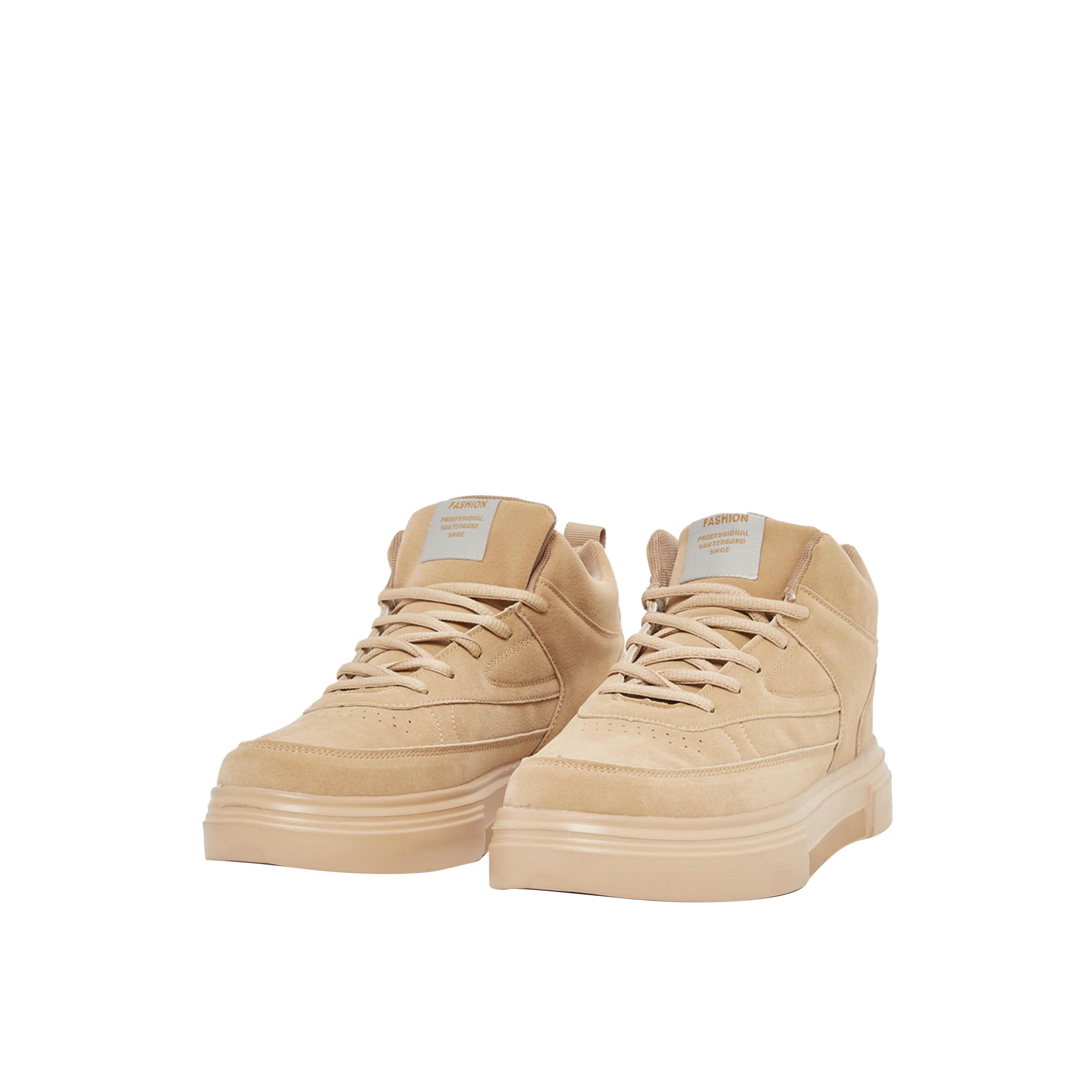 Styli High Top Lace Up Platform Sole Sneakers-men-shoes-sneakers-image-2