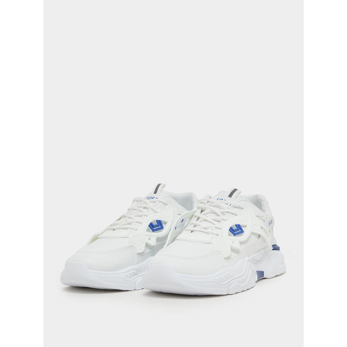 حذاء سنيكرز بنعل شانكي مع أربطة للإغلاق-men-shoes-sneakers-image-2