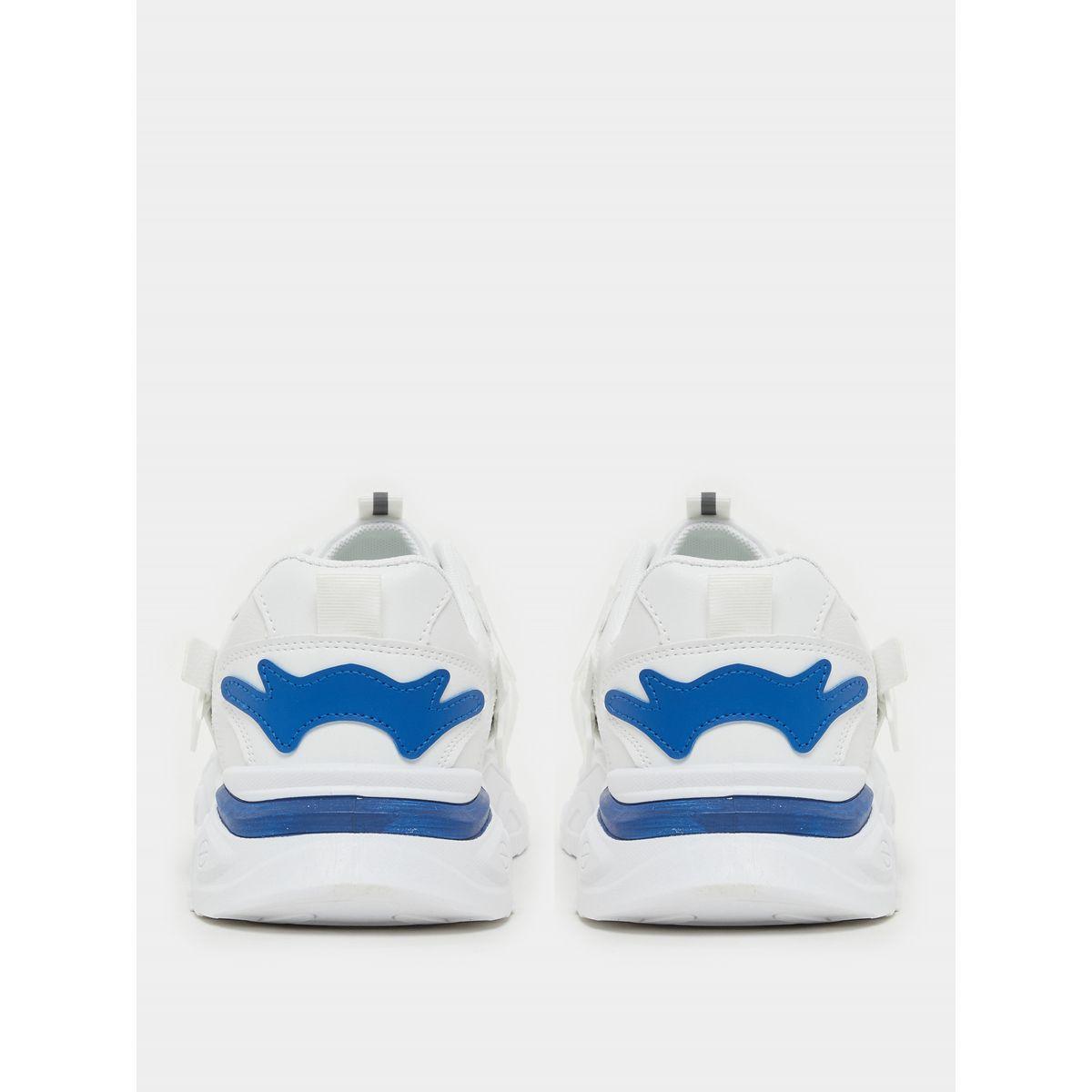 Chunky Sole Lace Up Breathable Sneakers-men-shoes-sneakers-image-4