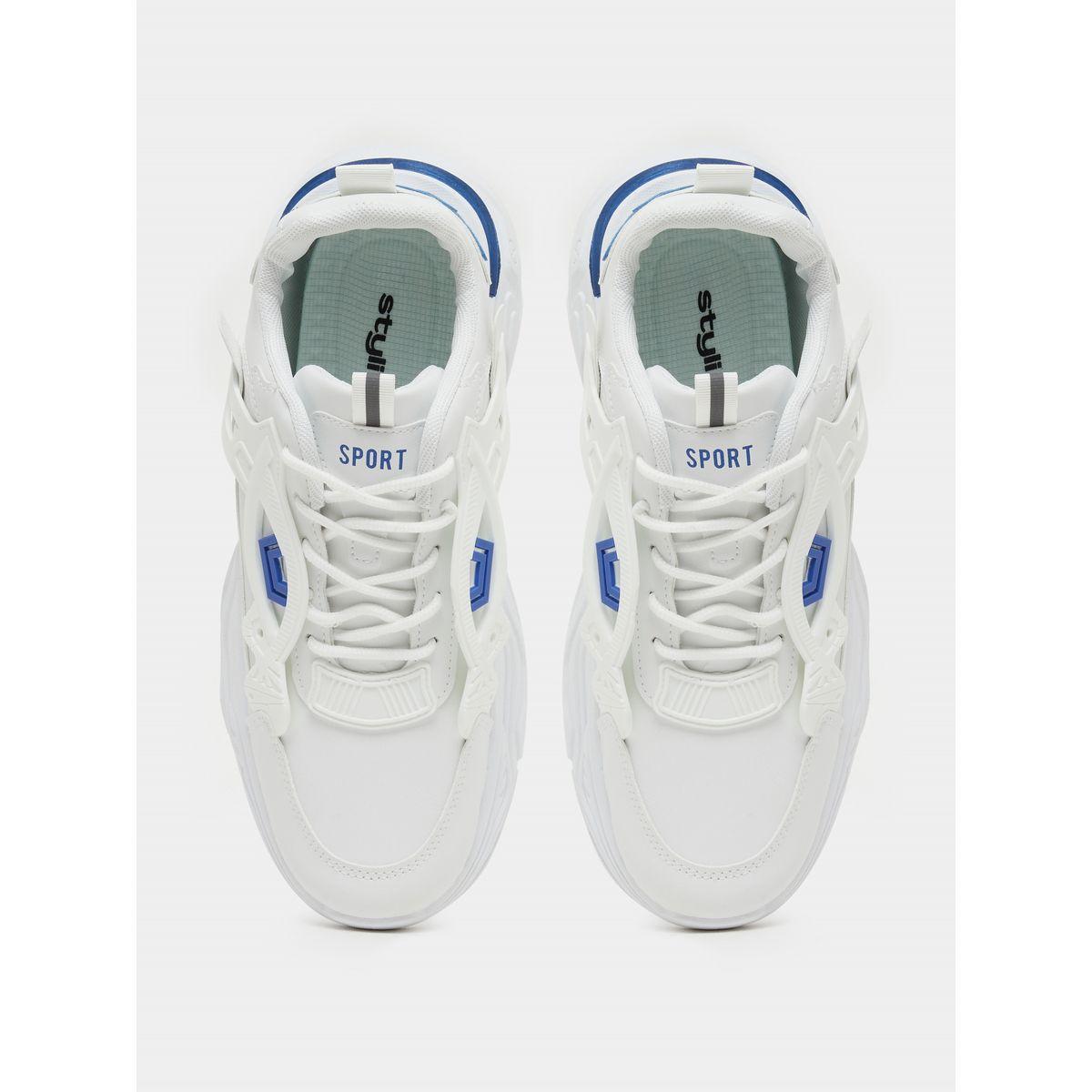 حذاء سنيكرز بنعل شانكي مع أربطة للإغلاق-men-shoes-sneakers-image-5