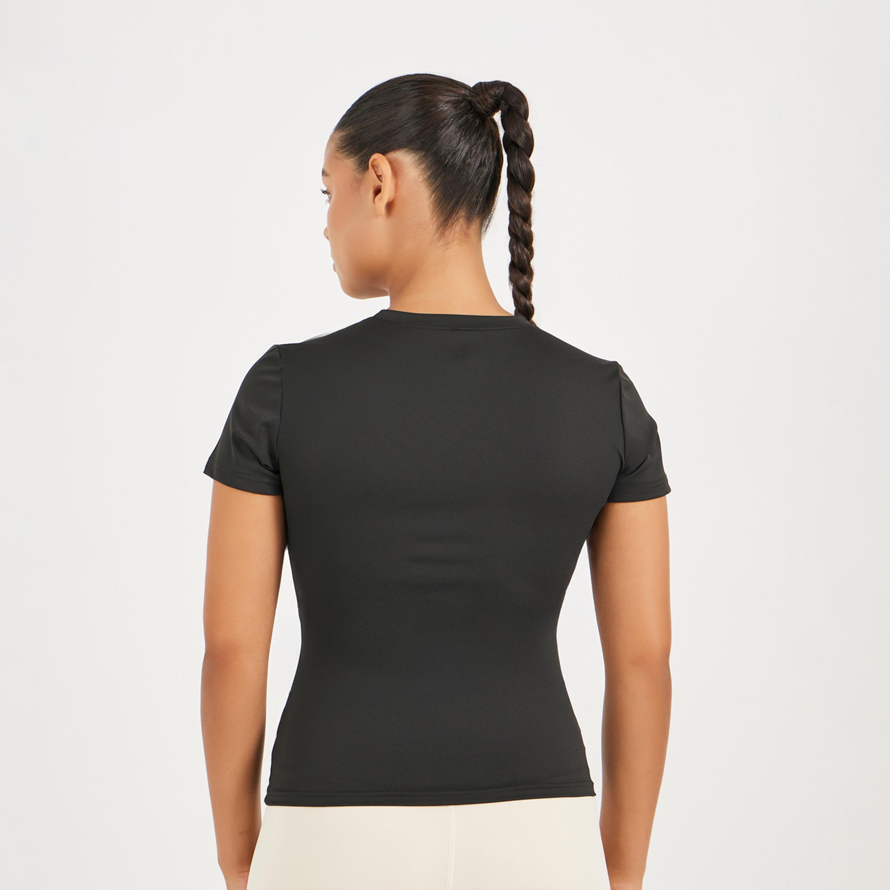 Styli Active Stitch Detail Fitted Short Sleeve Top-men-clothing-sportswearandactivewear-tshirtsandpolos-image-4
