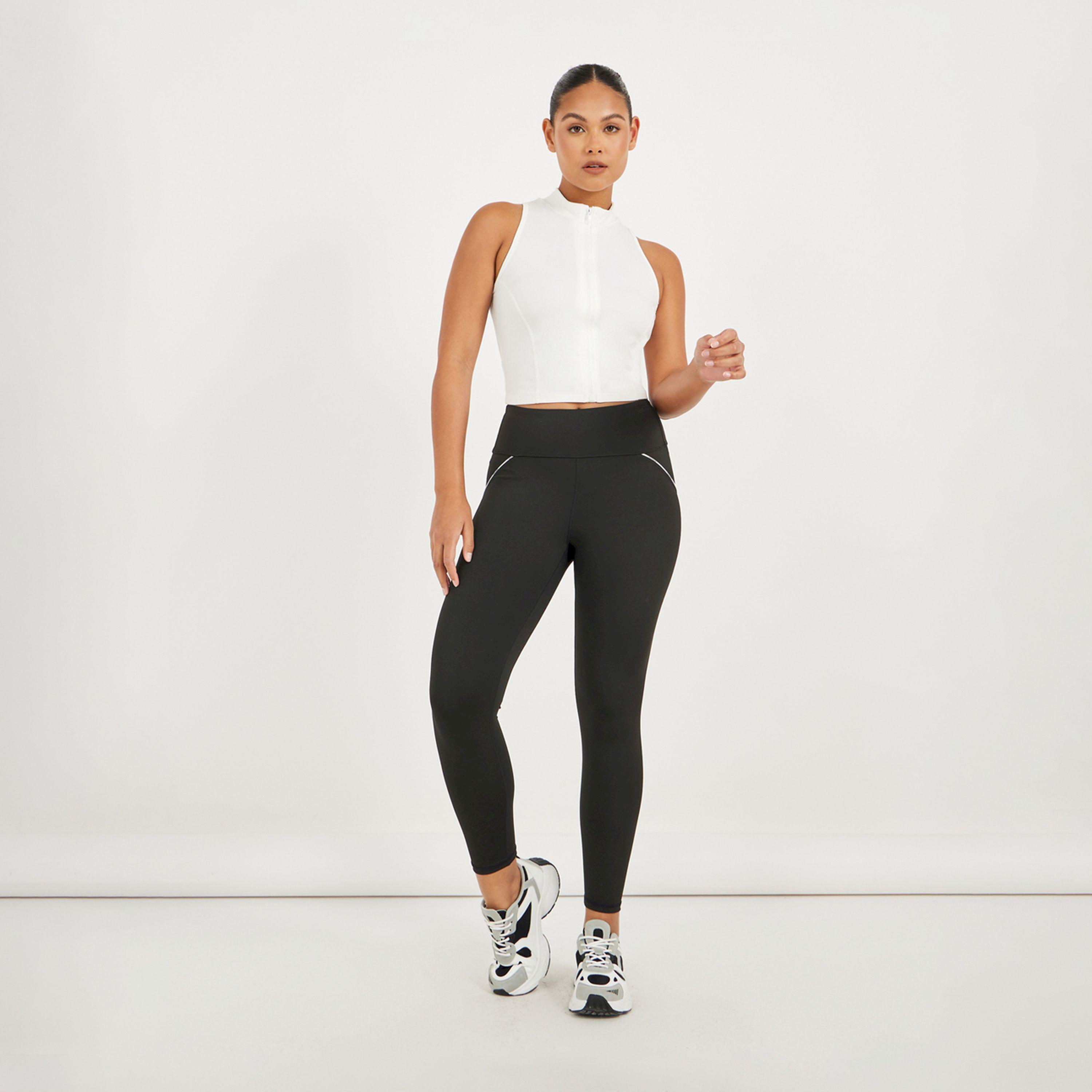 ستايلي - ليقنز رياضي بحواف متباينة-women-clothing-sportswearandactivewear-bottoms-image-2