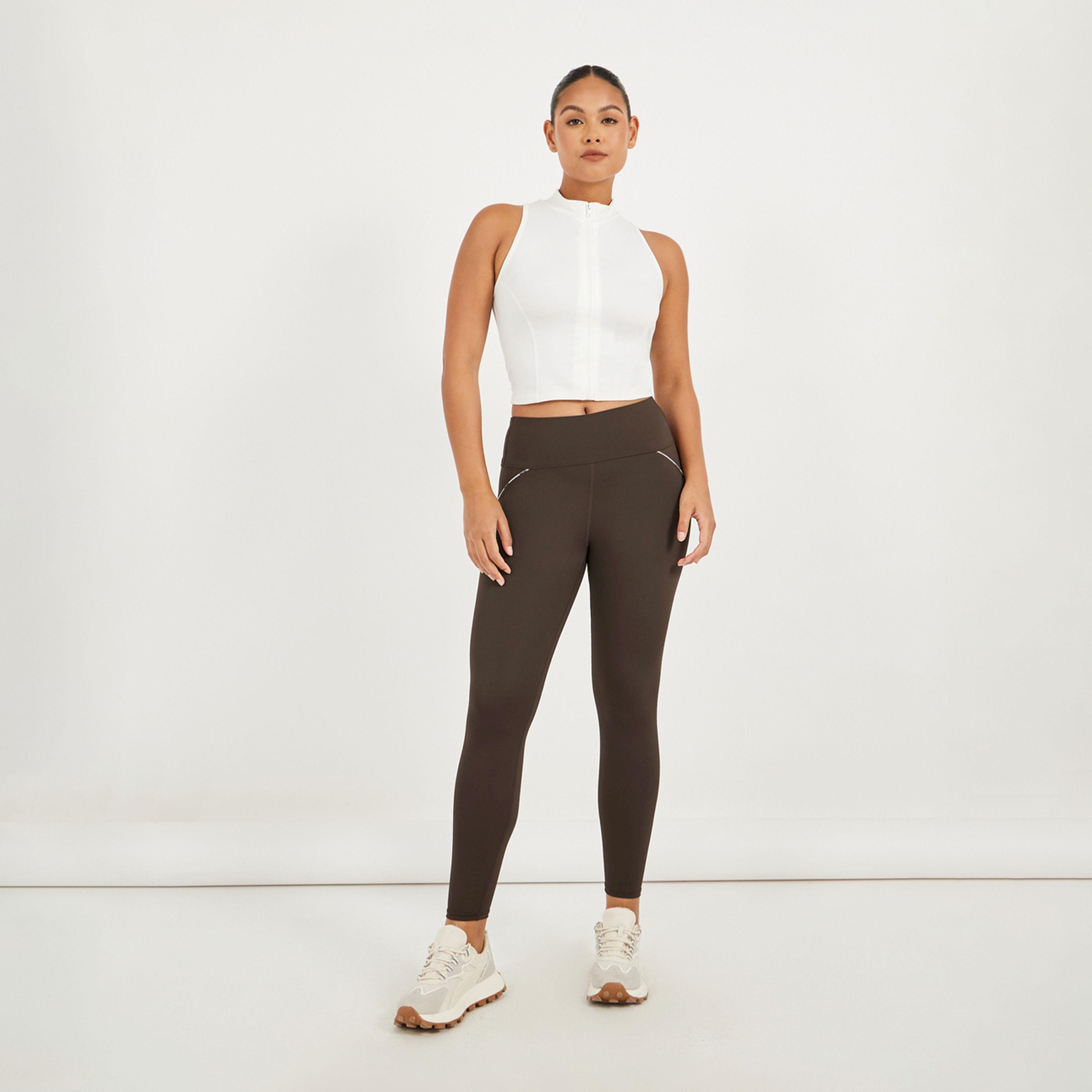 ستايلي - ليقنز رياضي بحواف متباينة-women-clothing-sportswearandactivewear-bottoms-image-2