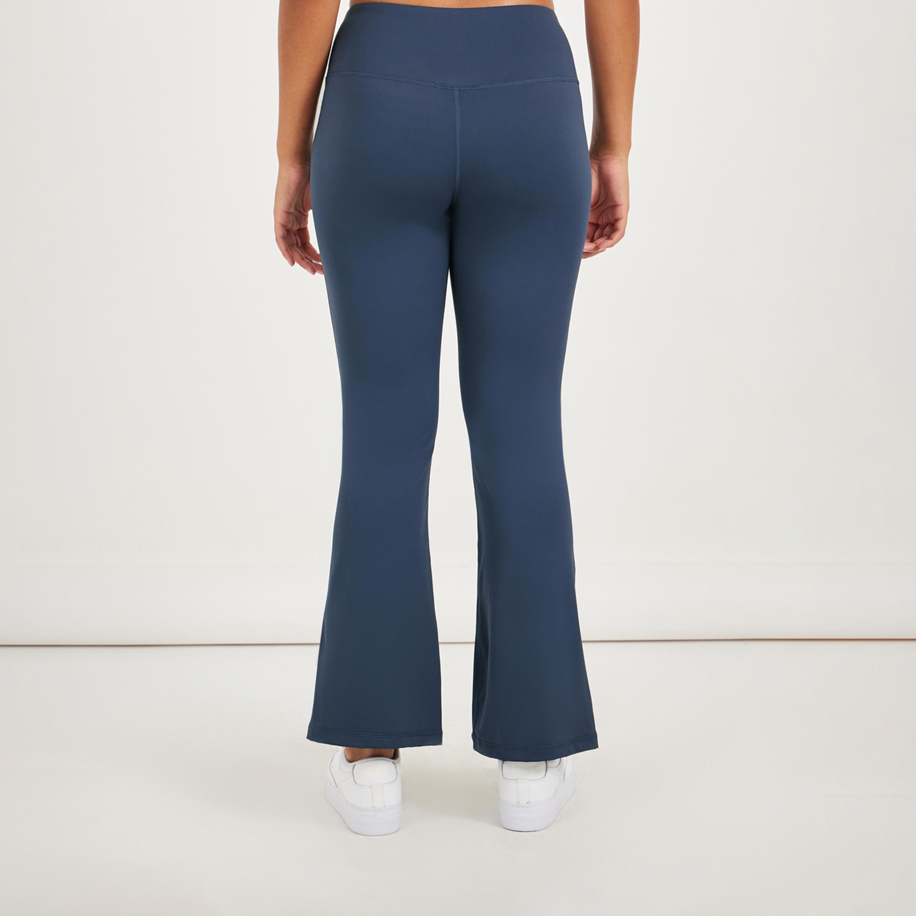 Styli Active Broad Waistband Basic Flared Leggings-women-clothing-sportswearandactivewear-bottoms-joggersandtrackpants-image-4