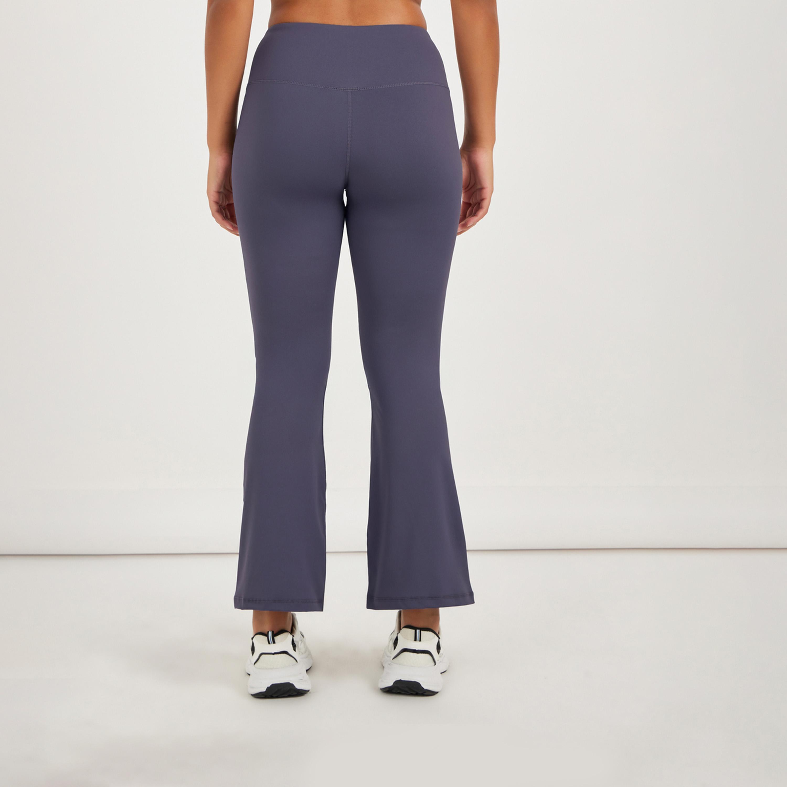 Styli Active Broad Waistband Basic Flared Leggings-women-clothing-sportswearandactivewear-bottoms-image-4