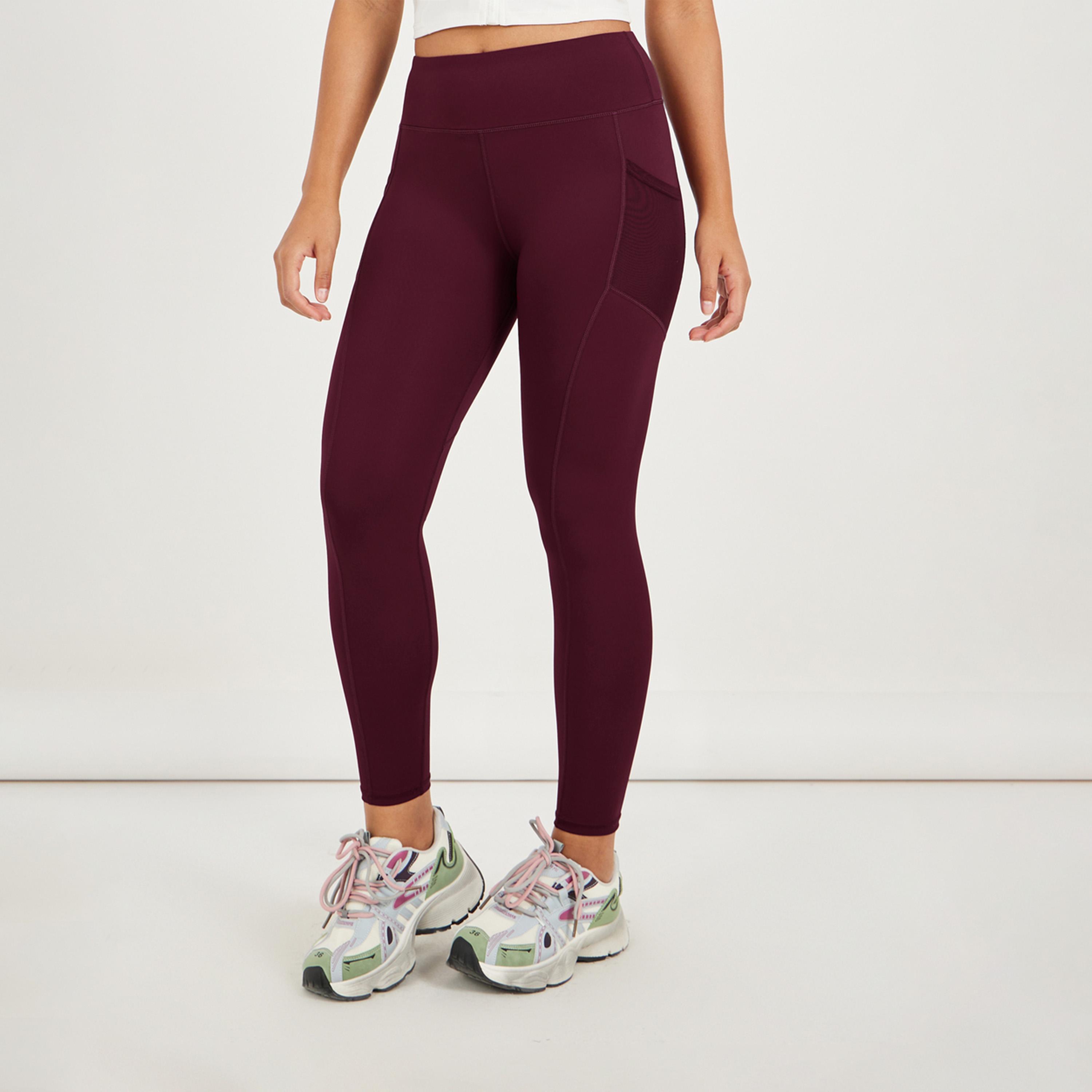 Styli Active Side Mesh Pocket Broad Waistband Leggings-women-clothing-sportswearandactivewear-bottoms-leggings-image-5