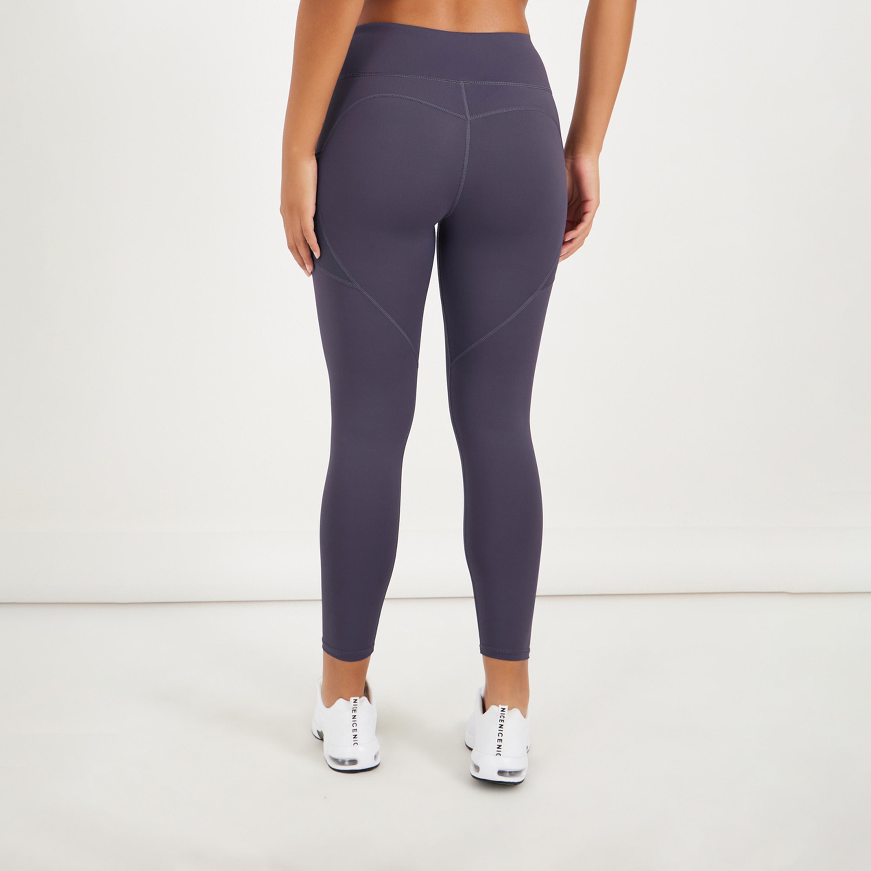 Styli Active Side Mesh Pocket Broad Waistband Leggings-women-clothing-sportswearandactivewear-bottoms-image-4