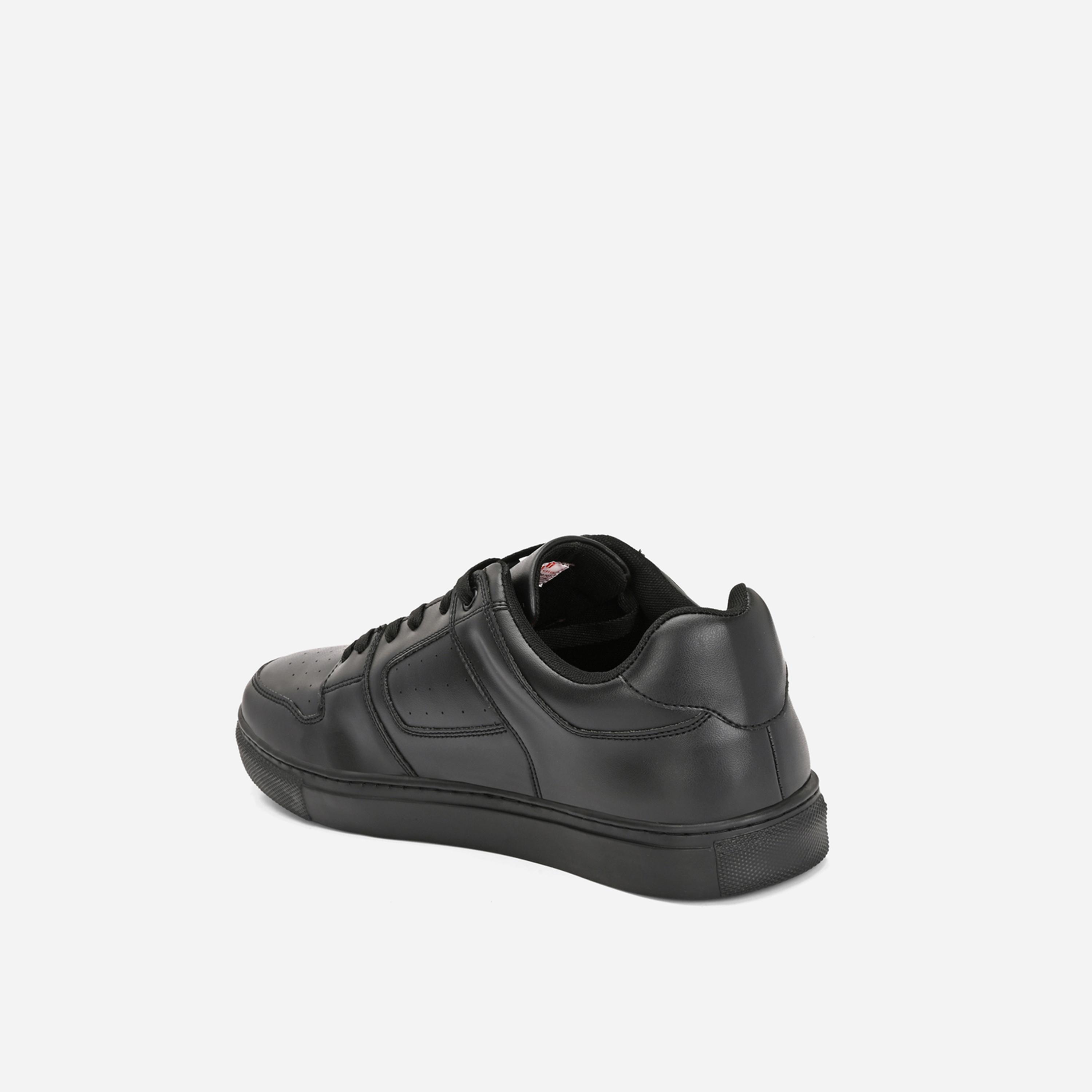 Styli Platform Sole Lace Up Court Sneakers-men-shoes-sneakers-image-4
